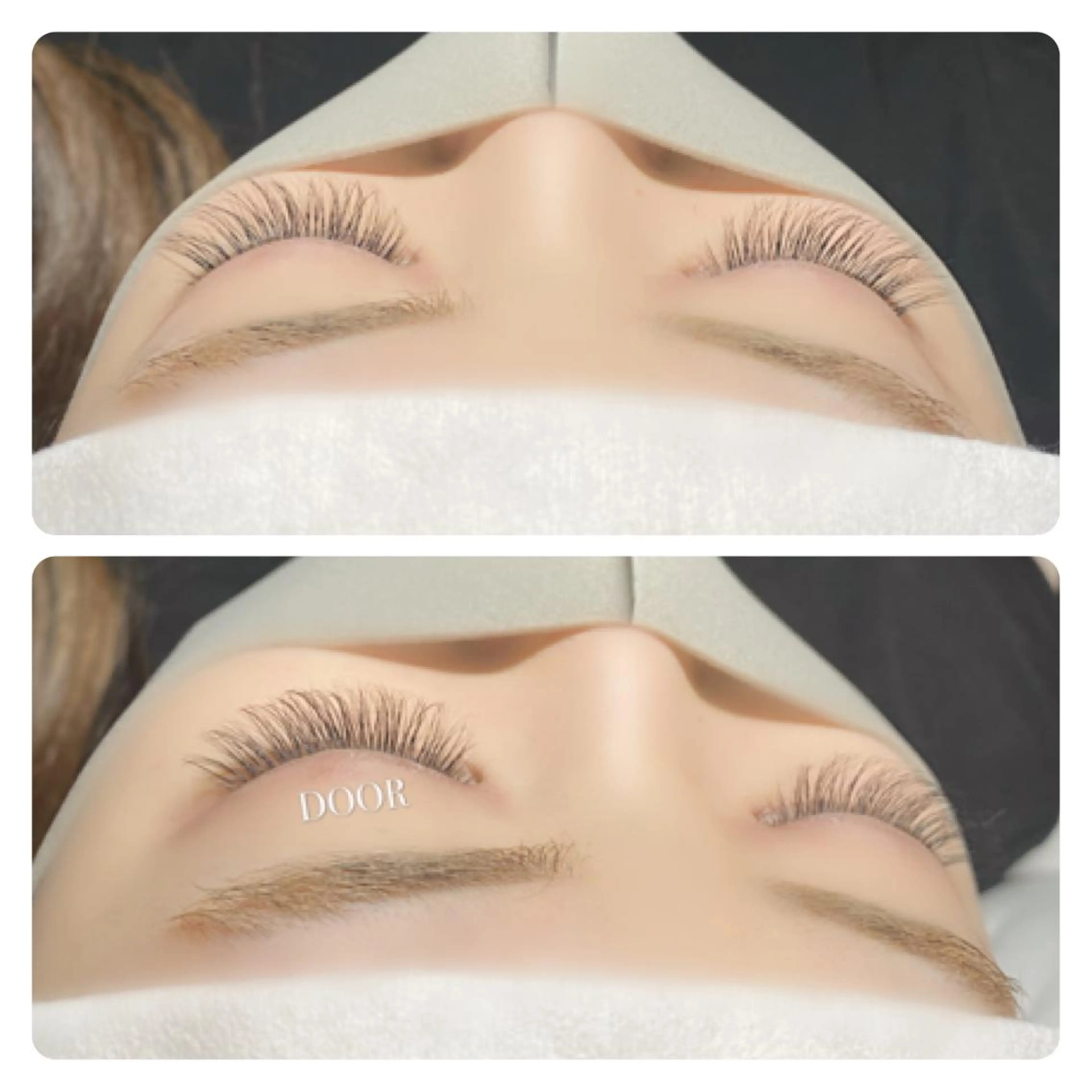 マツエク・マツパ ボリュームラッシュ RINA 💜のマツエク・マツパデザイン