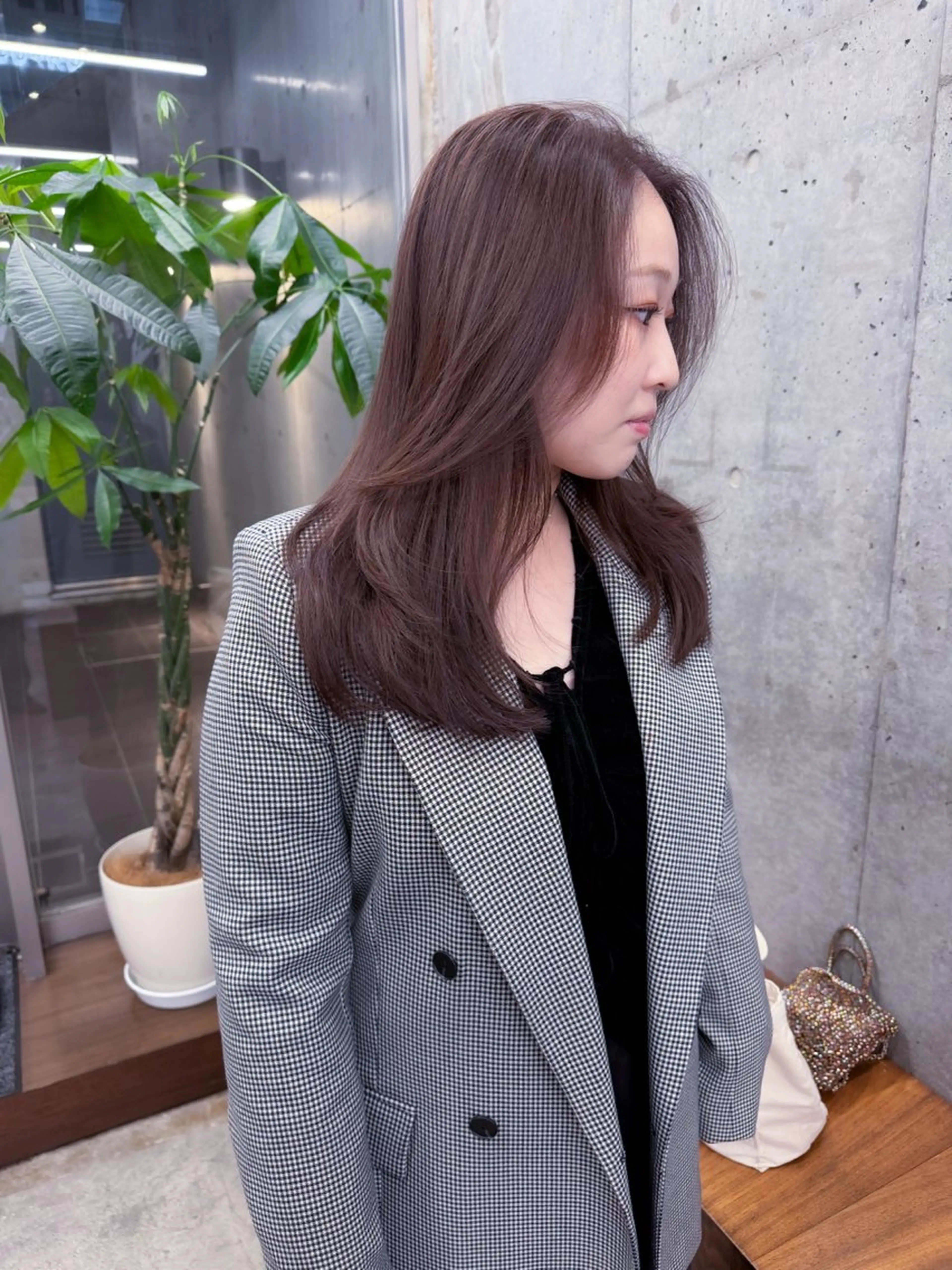 ミディアム カラー パーマ 💖美髪改善💖 辻未侑のヘアスタイル