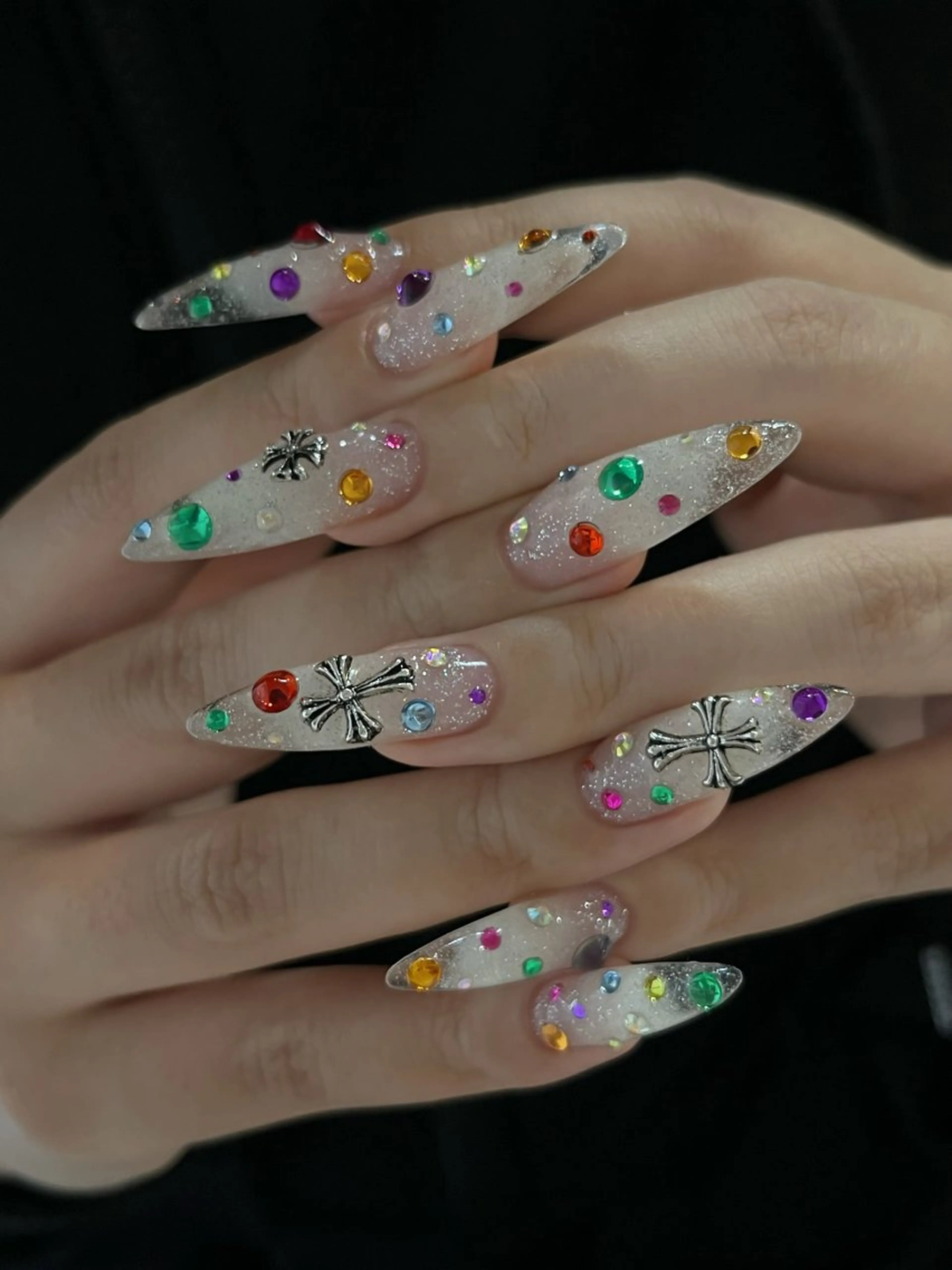 人気No.1‼️ロングネイル💅《長さだし10本+90分アートし放題》 ¥14,000の写真