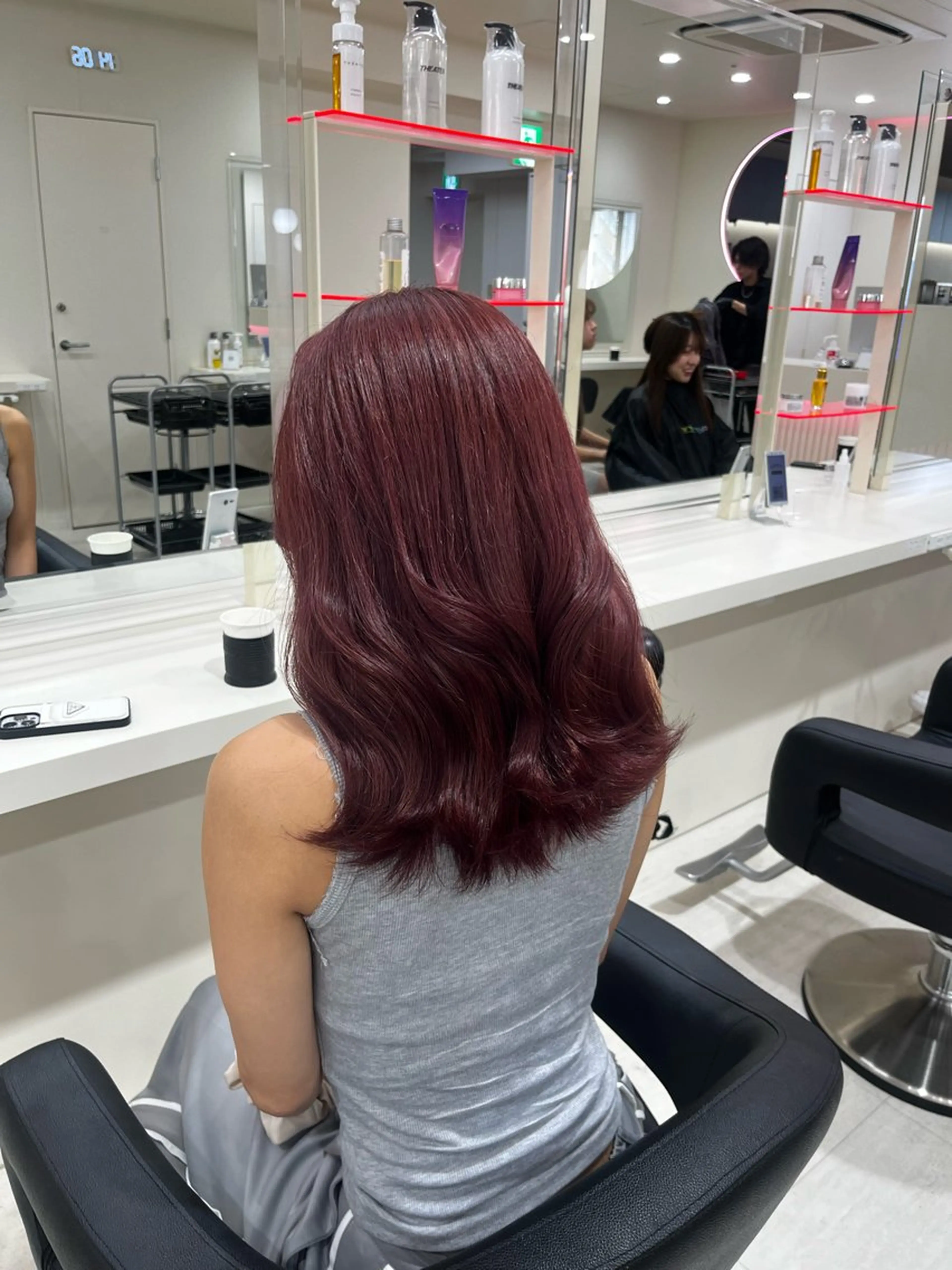 セミロング 🤍韓国大人っぽ ベージュMAI🤍のヘアスタイル