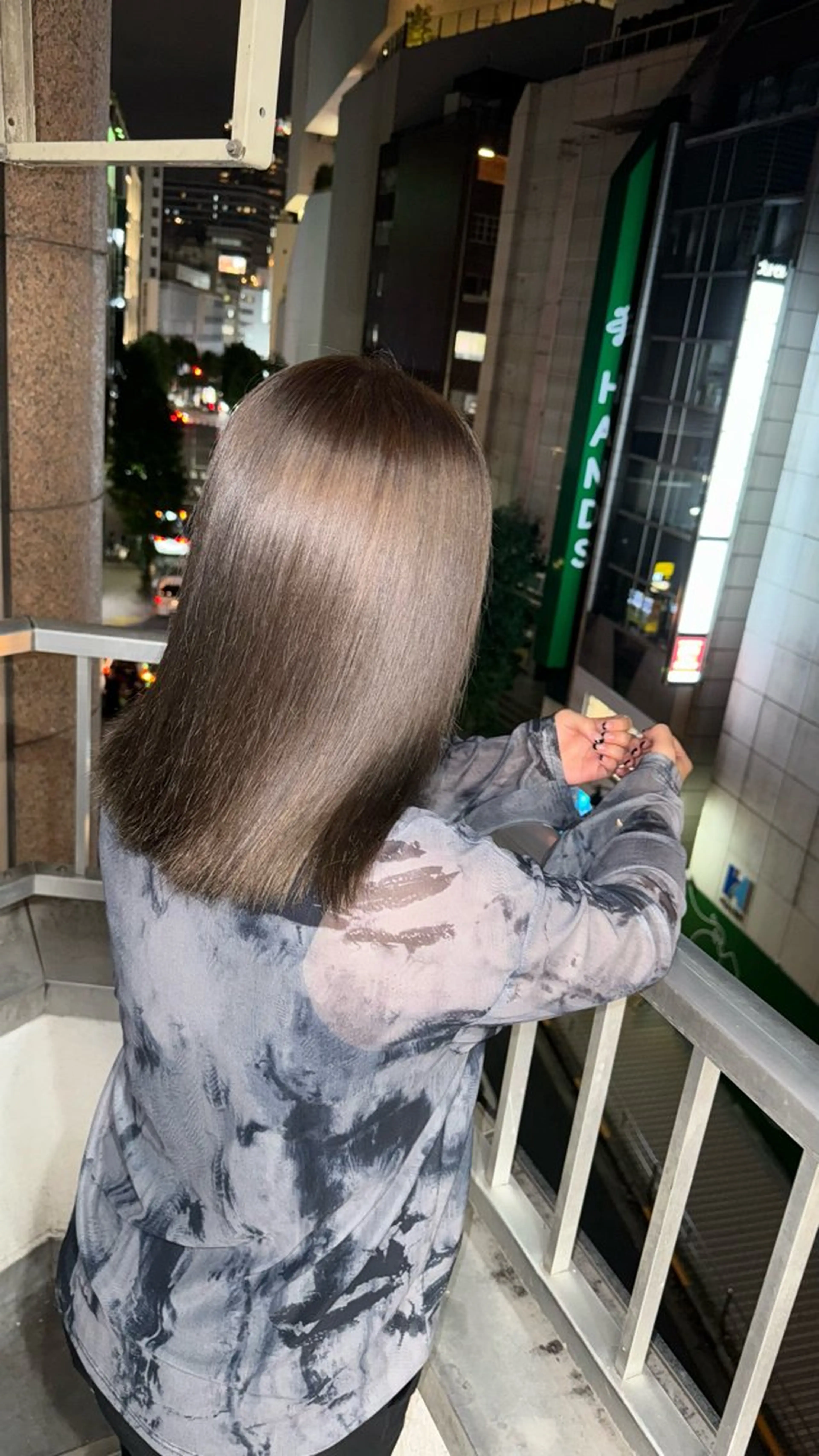 ミディアム ヘアカラー トリートメント ZYNX所属・MAHIRO/複雑 履歴/ハイトーンのヘアスタイル