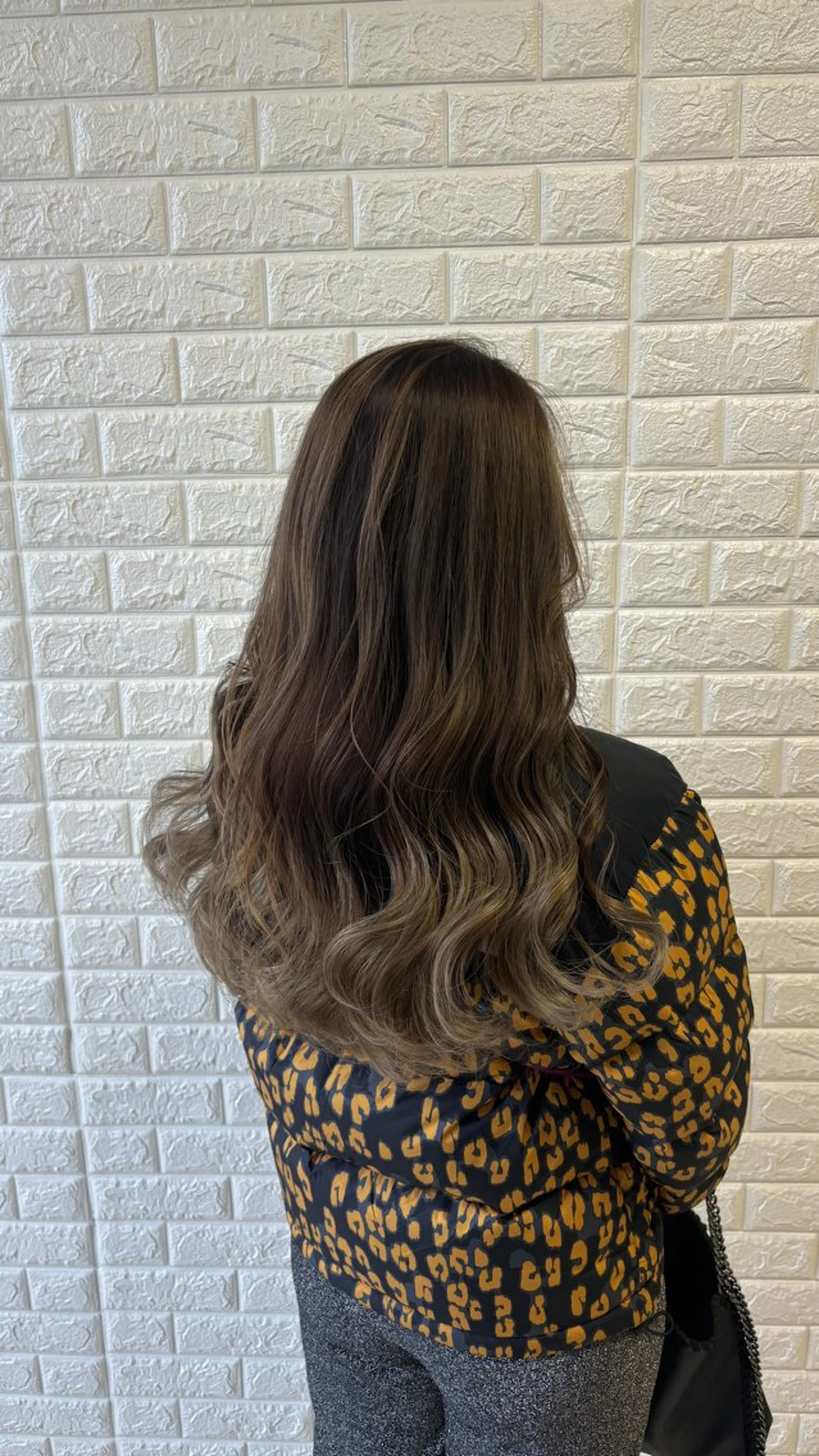 ロング カラー カット ヘアカラー Mei🎀 eye & hairのマツエク・マツパデザイン