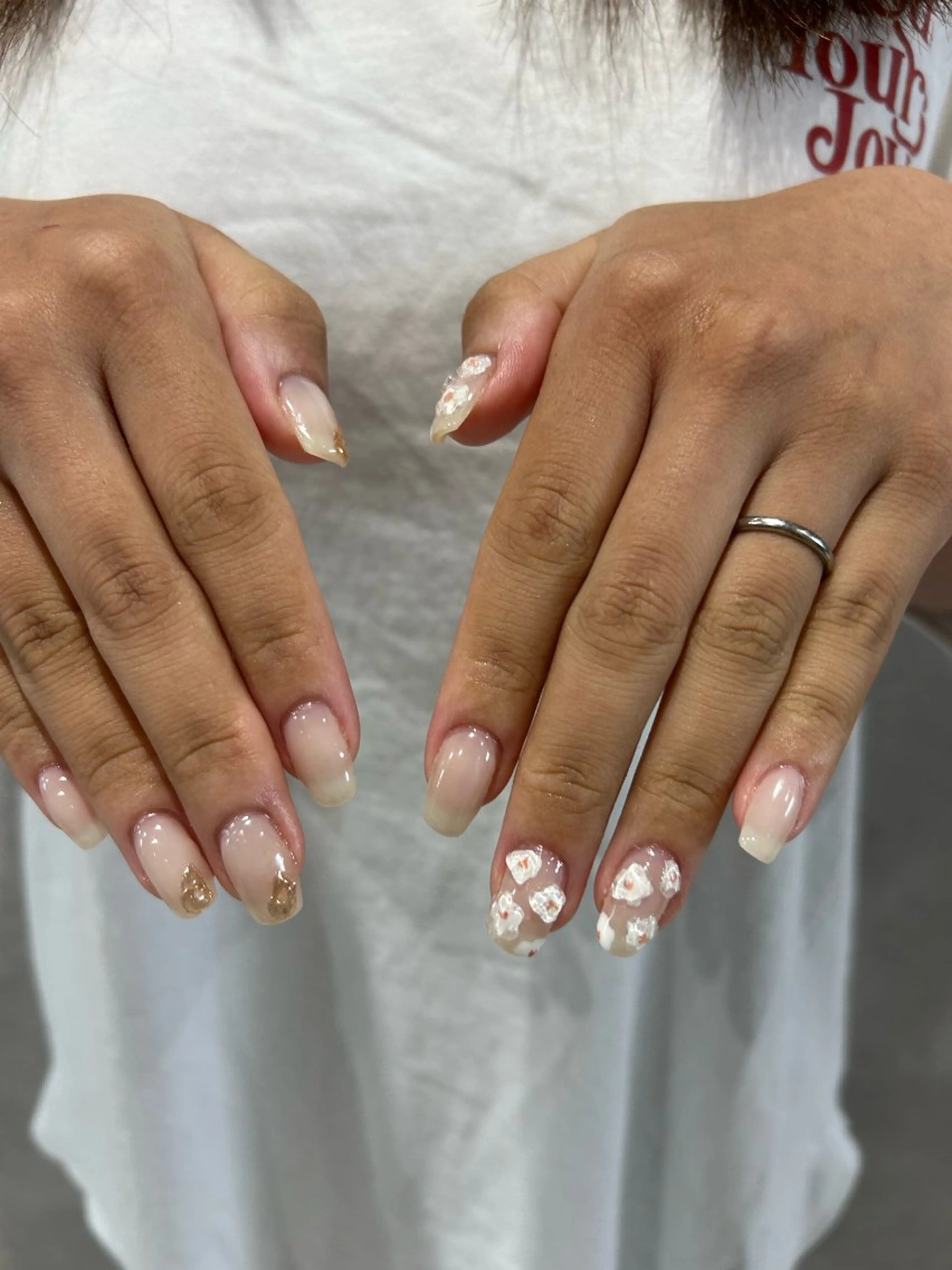 ネイル フラワーネイル 大山 なつみのネイルデザイン