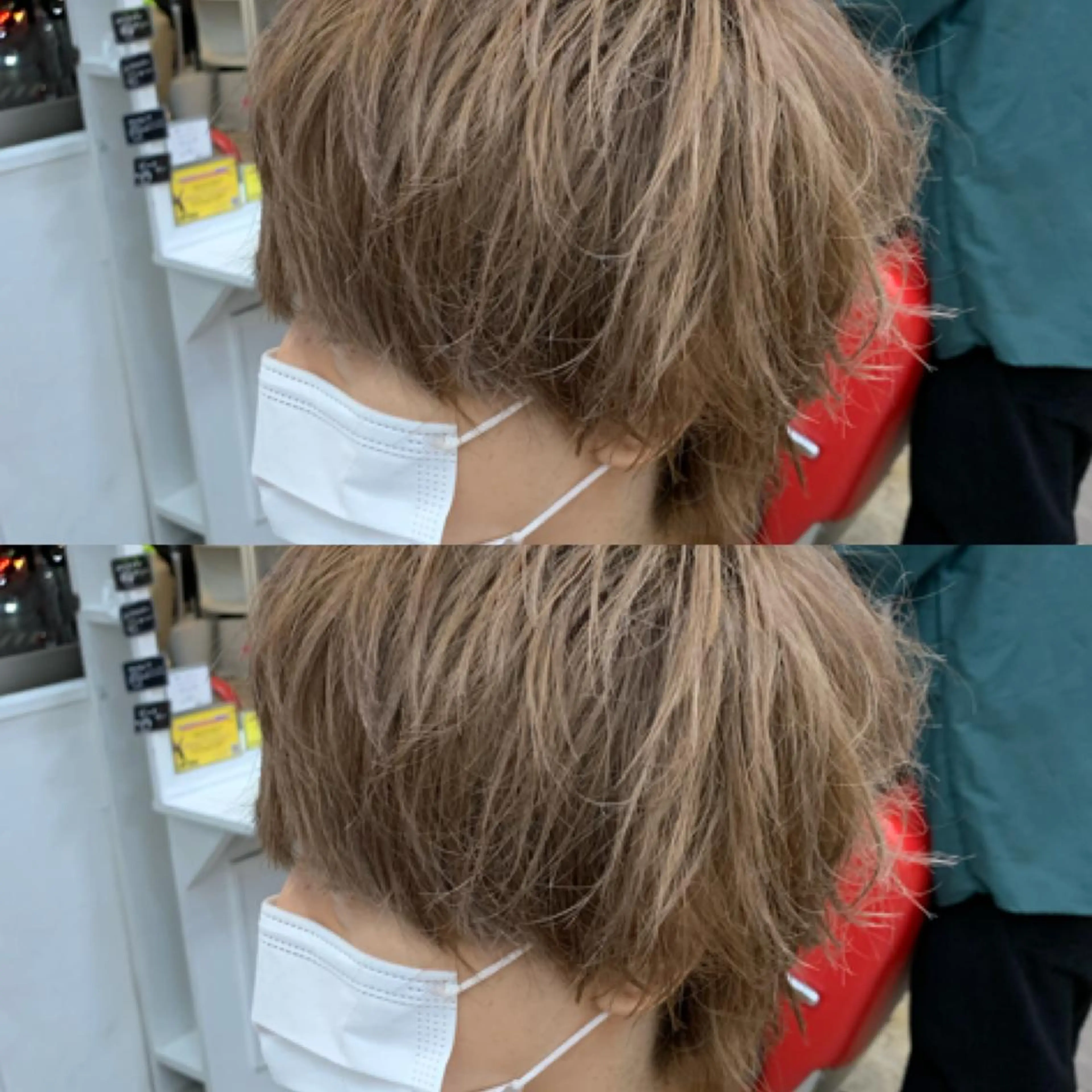 ショート カラー メンズ グレージュ メンズ専門店 店長 小柳 裕夢のヘアスタイル