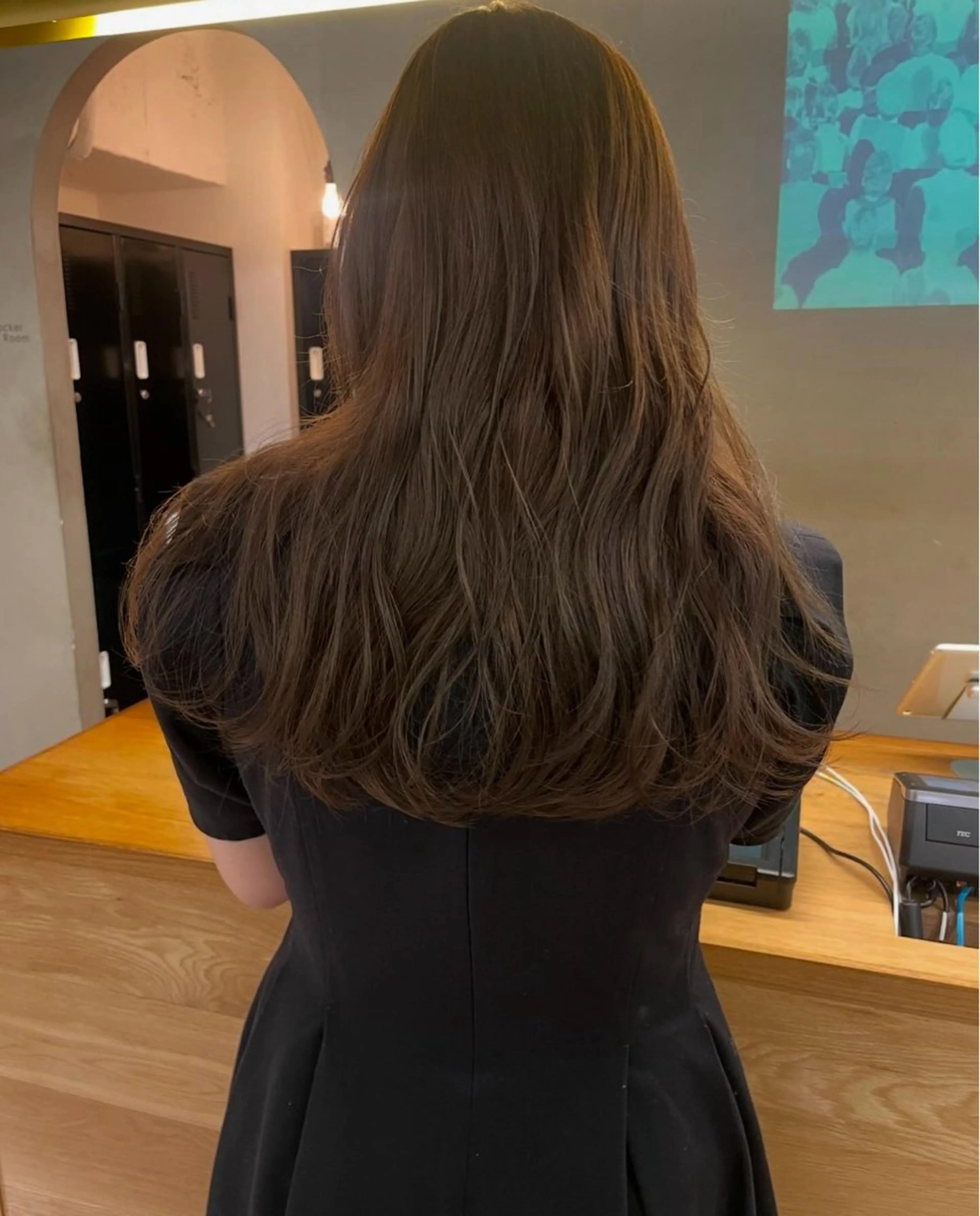 ロング カラー ブラウンカラー 透明感×レイヤーカッ ト🌼kiraraのヘアスタイル