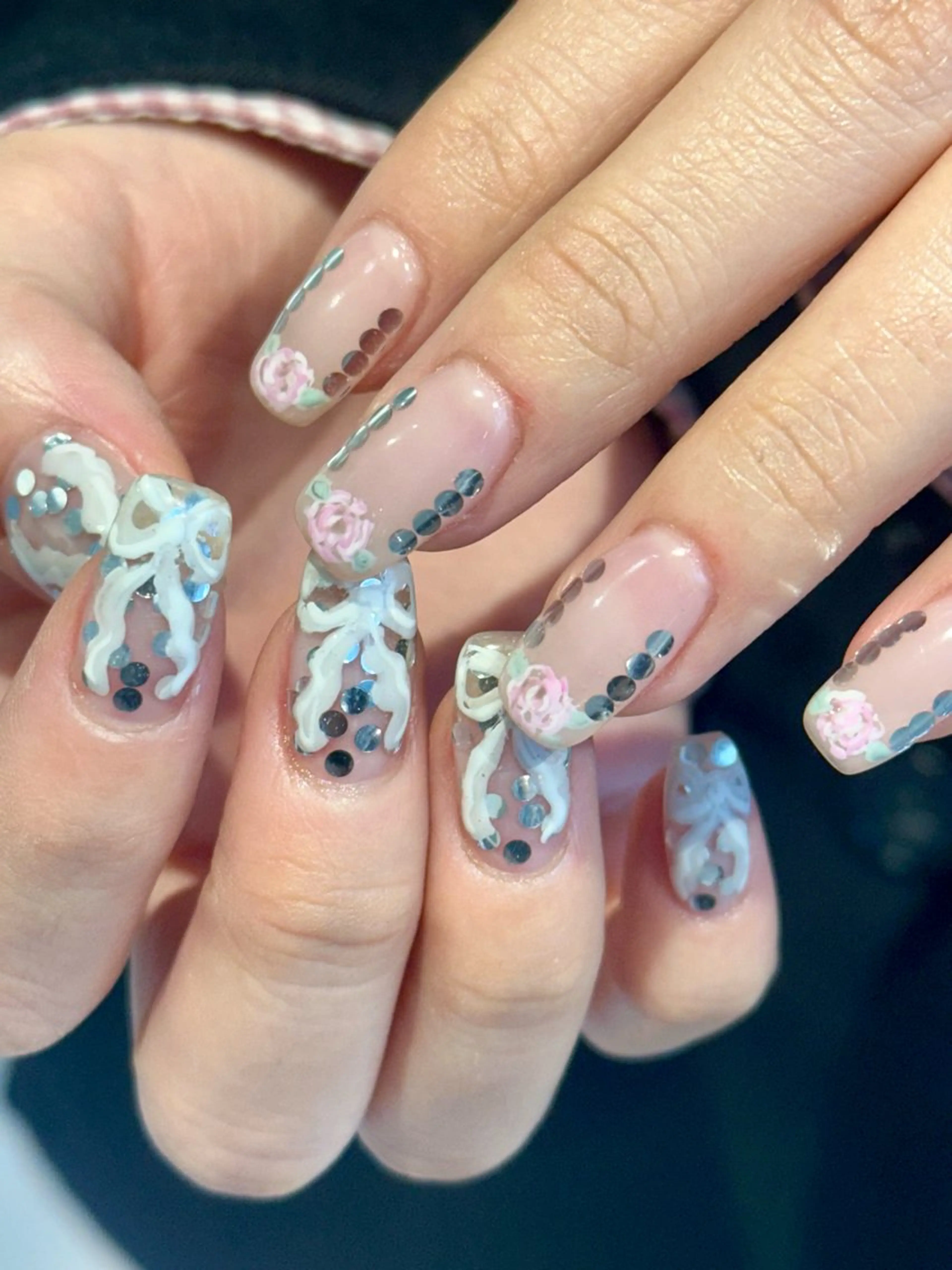 ネイル ハイトーン特化 pepe🎀のヘアスタイル