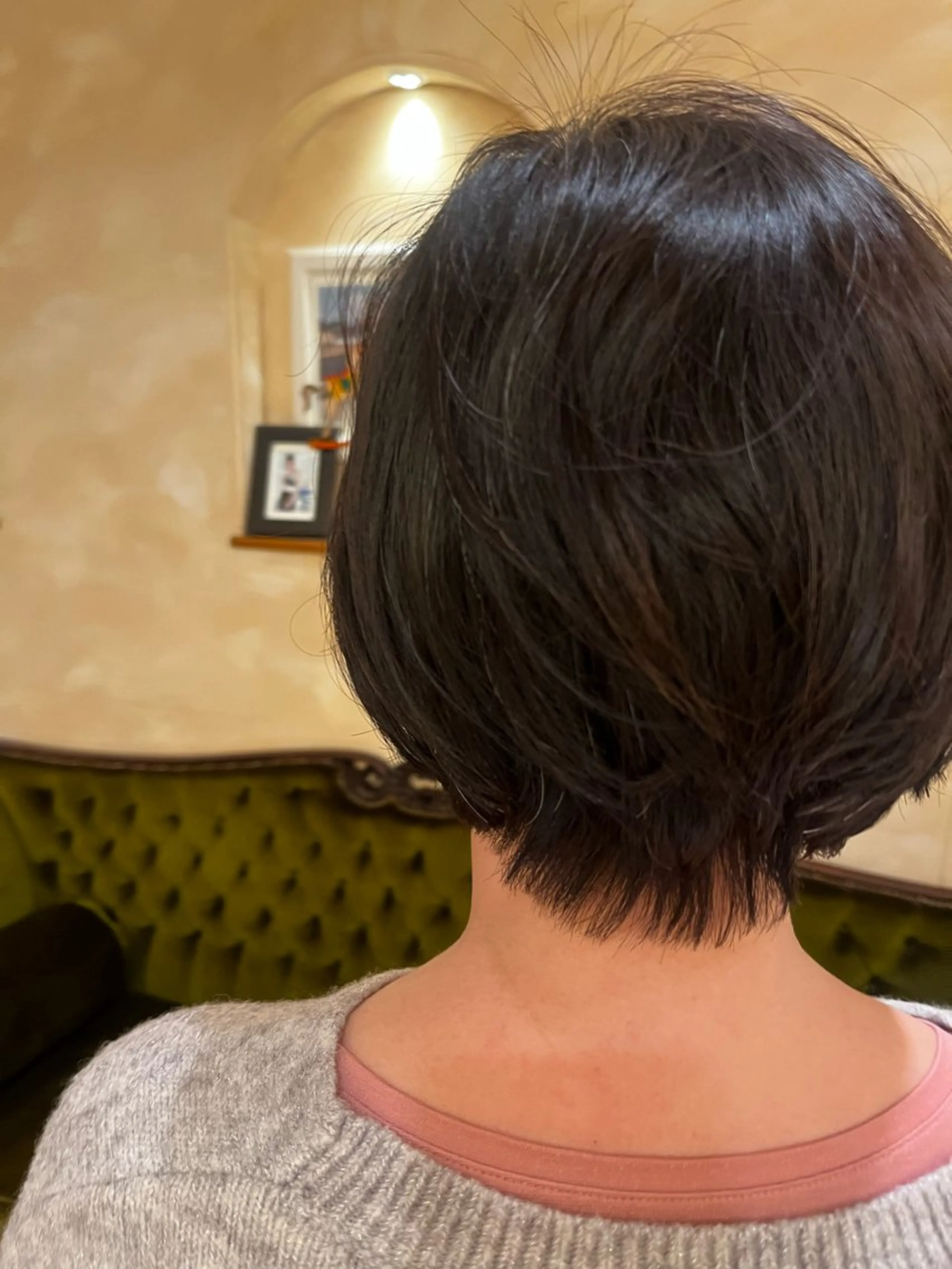 ショート 田内 満里奈のヘアスタイル