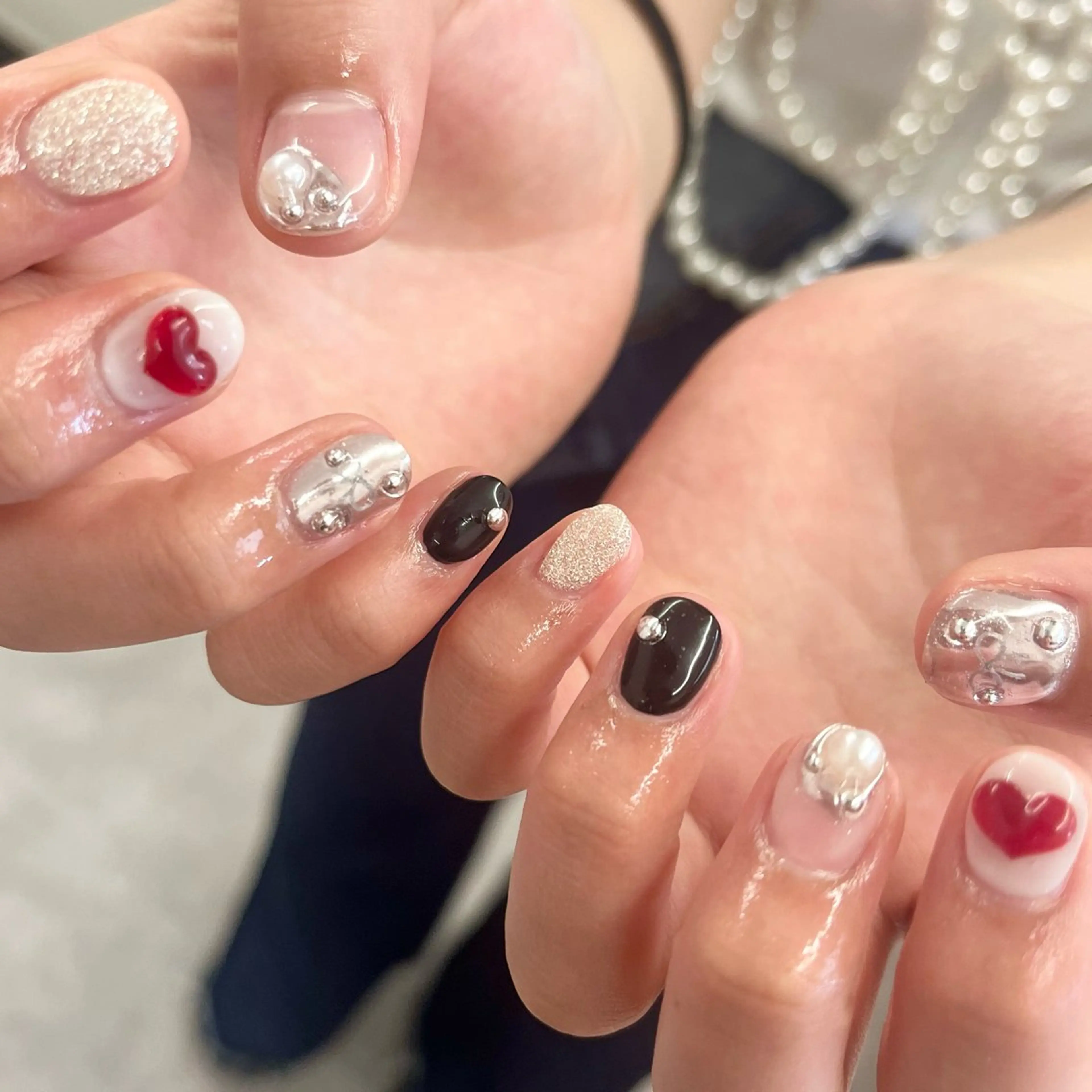 ネイル ハンドネイル ෆ‪Yura Nailෆ‪のネイルデザイン