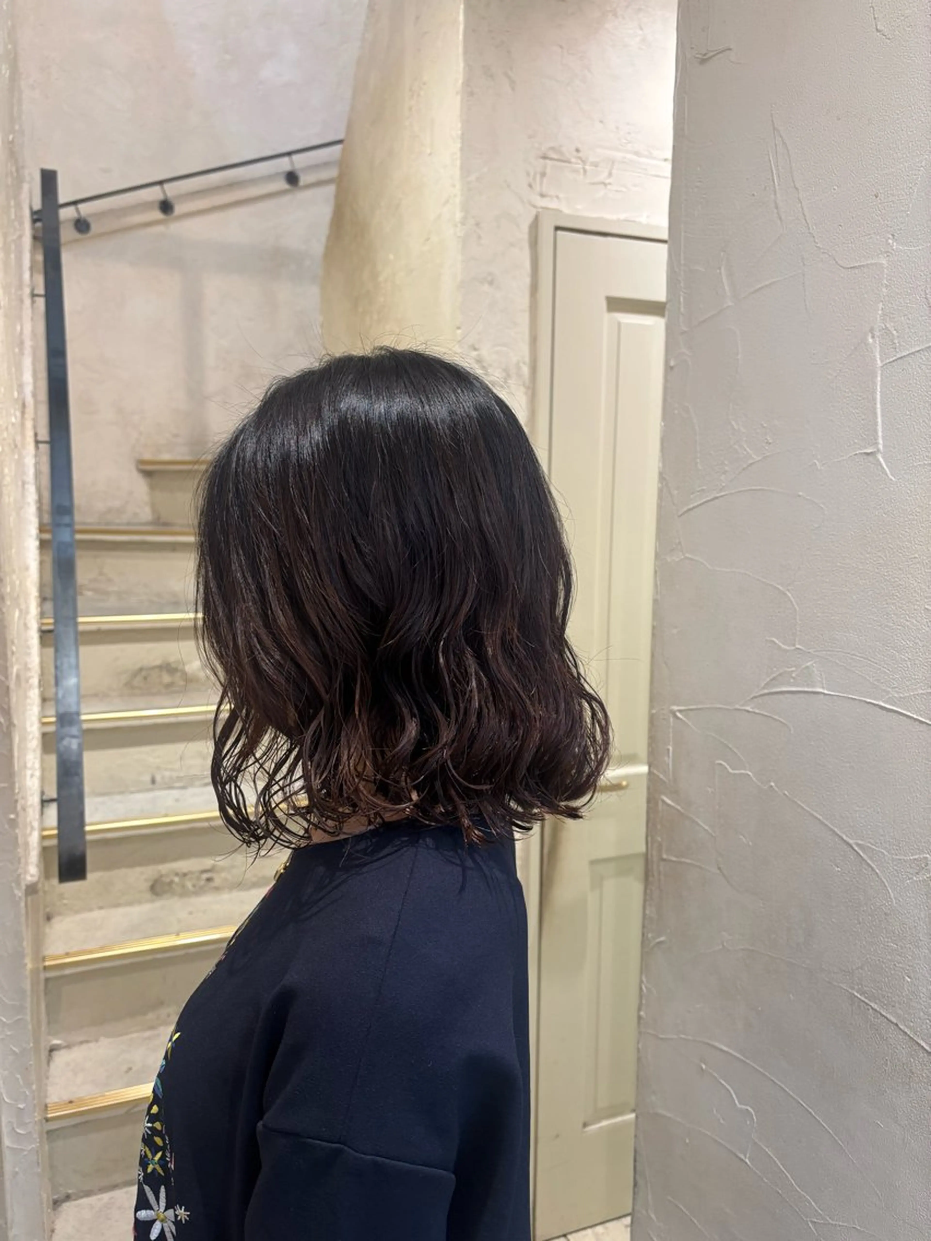 ミディアム パーマ デジタルパーマ／ Maayaのヘアスタイル