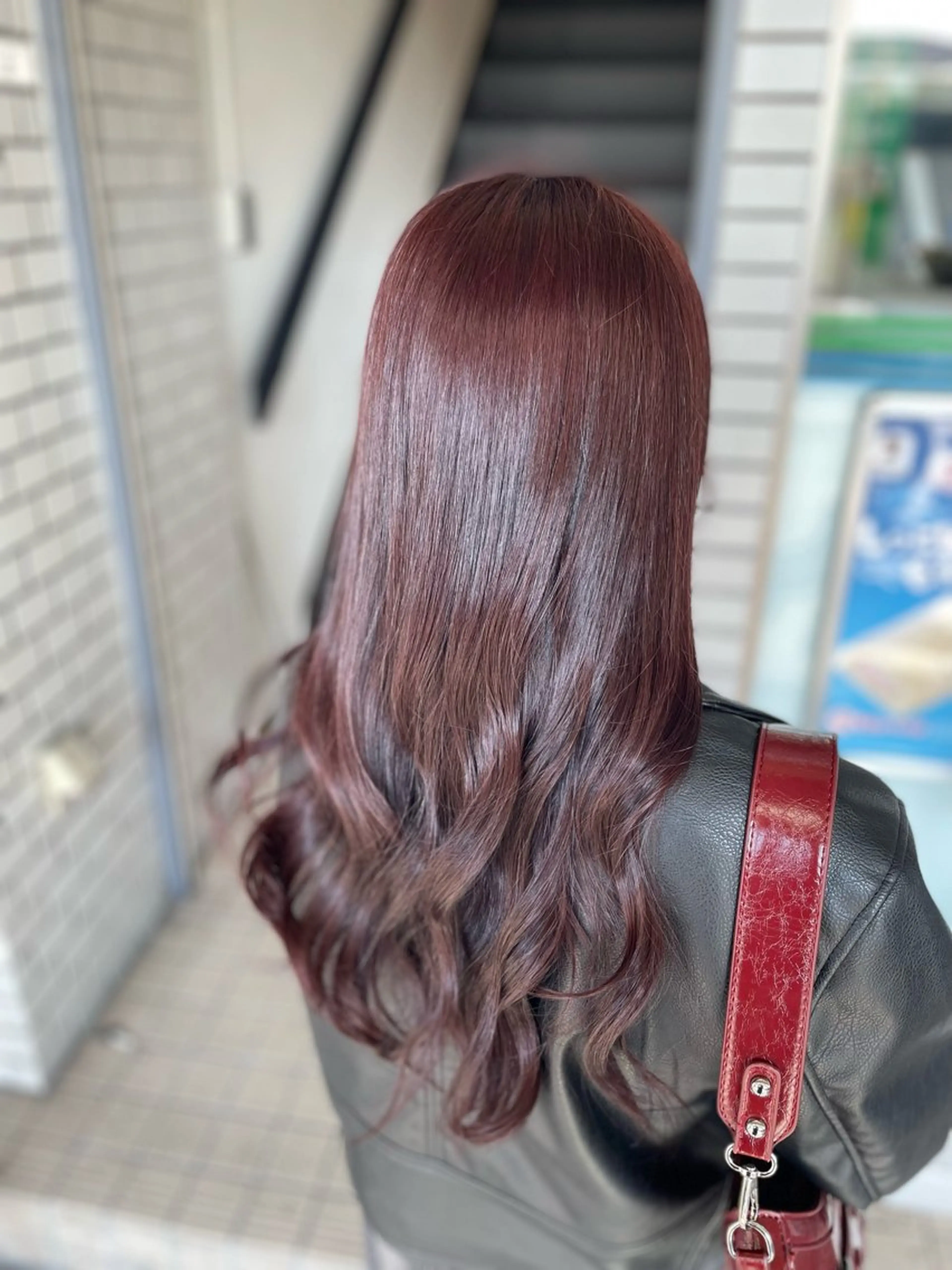 セミロング カラー 野崎 孝章のヘアスタイル