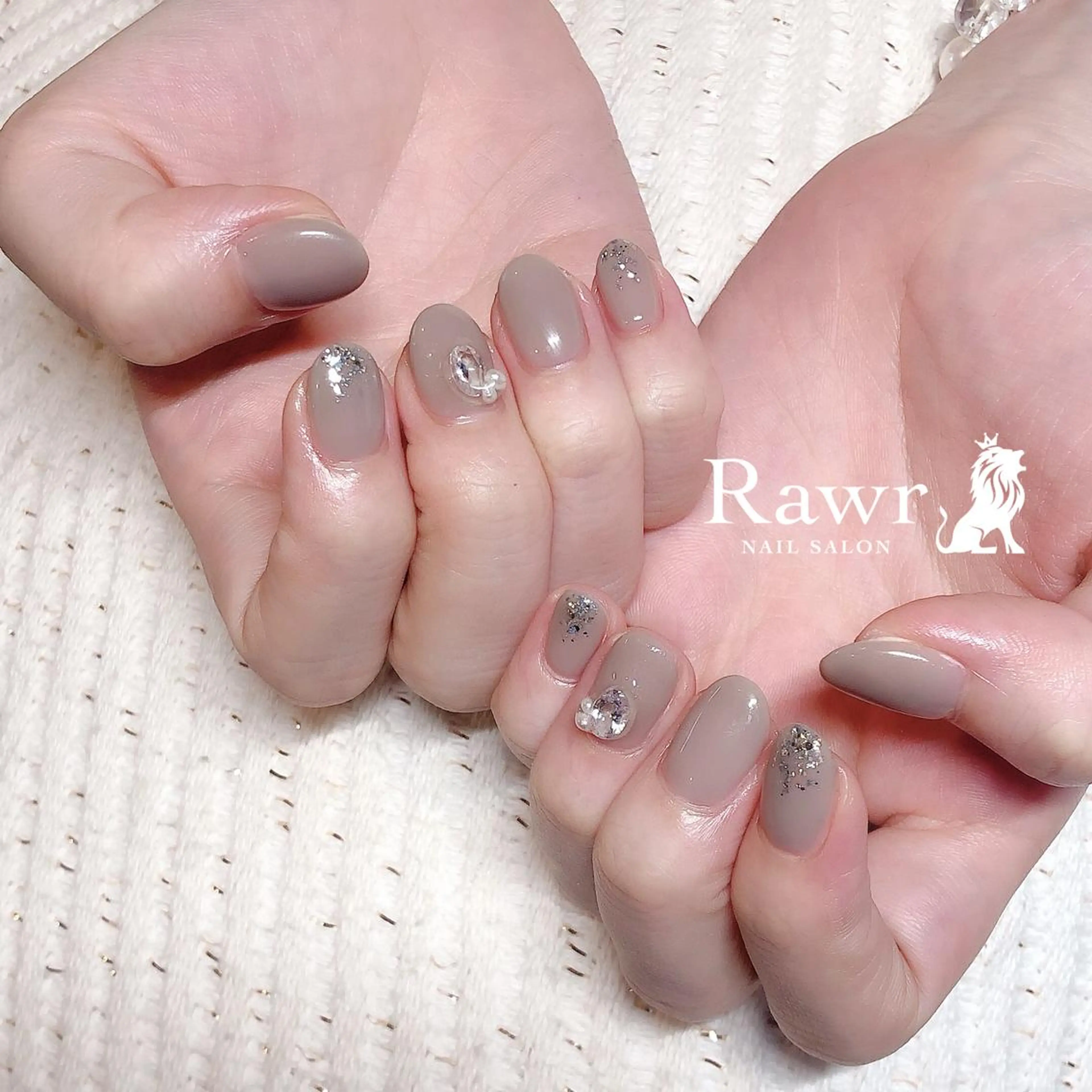 パーマ ハンドネイル Rawr / saoriのネイルデザイン