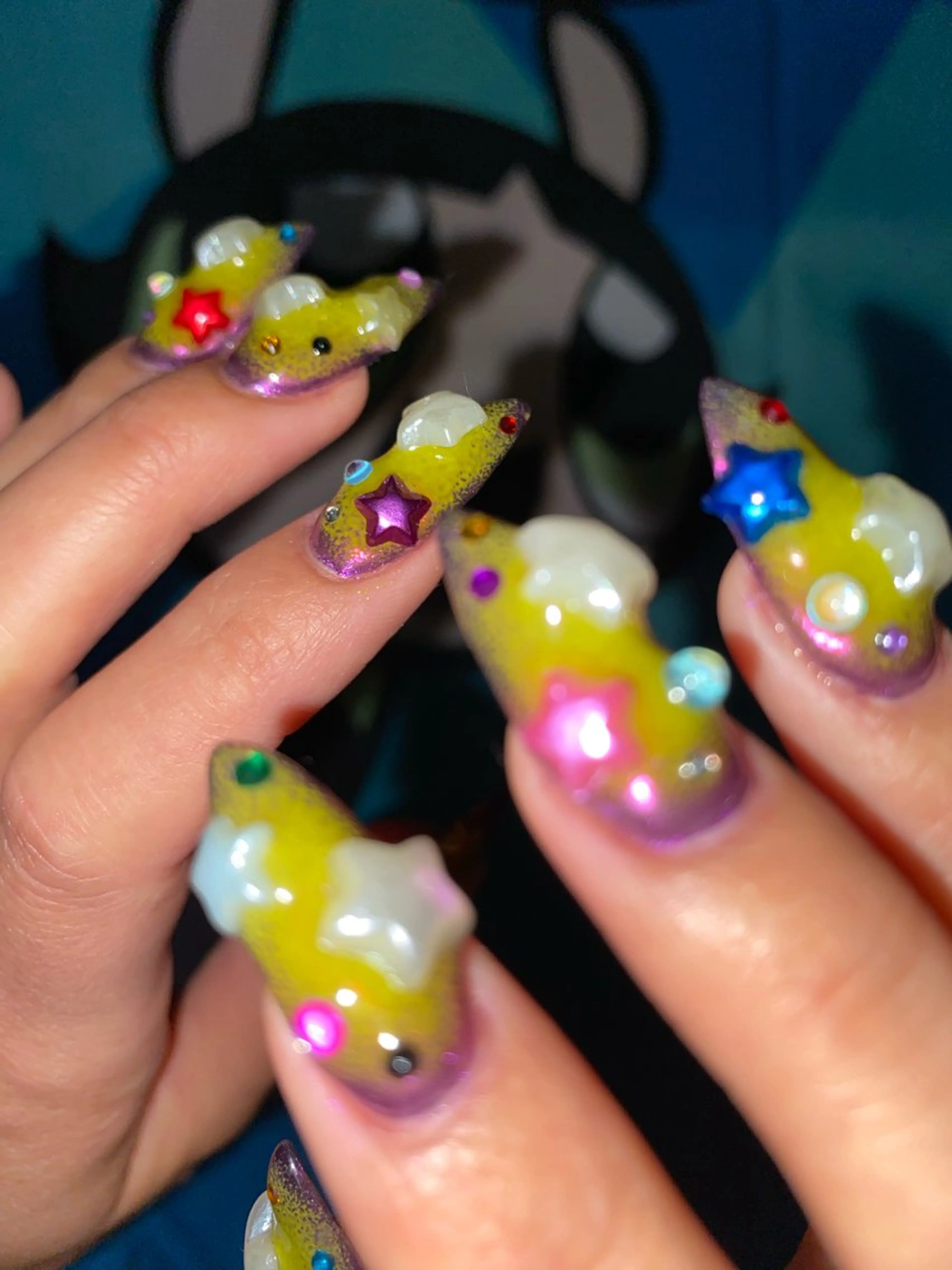 ネイル 福の爪 🍒福山千晴のネイルデザイン