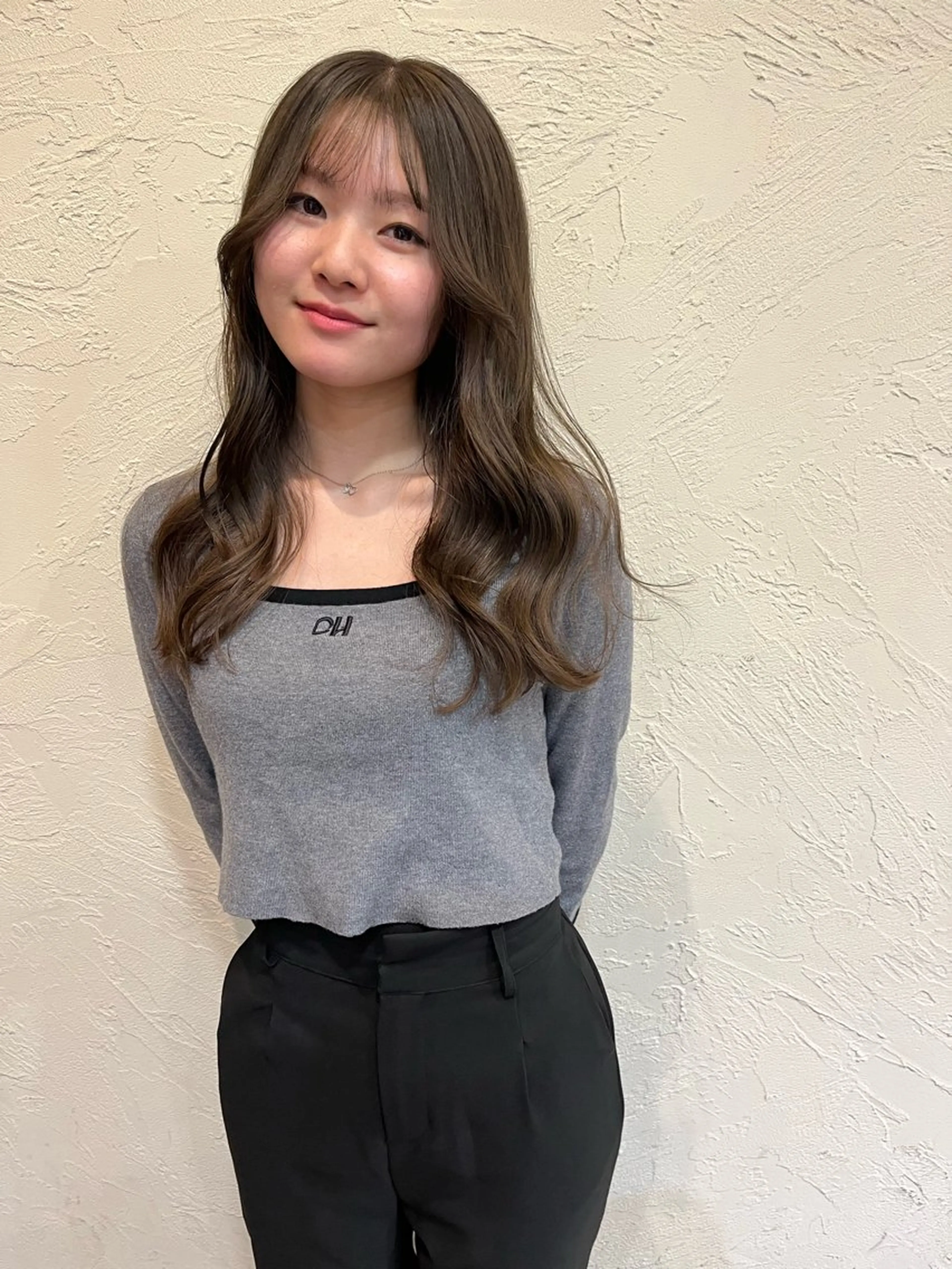 ロング カラー 松野 心音のヘアスタイル