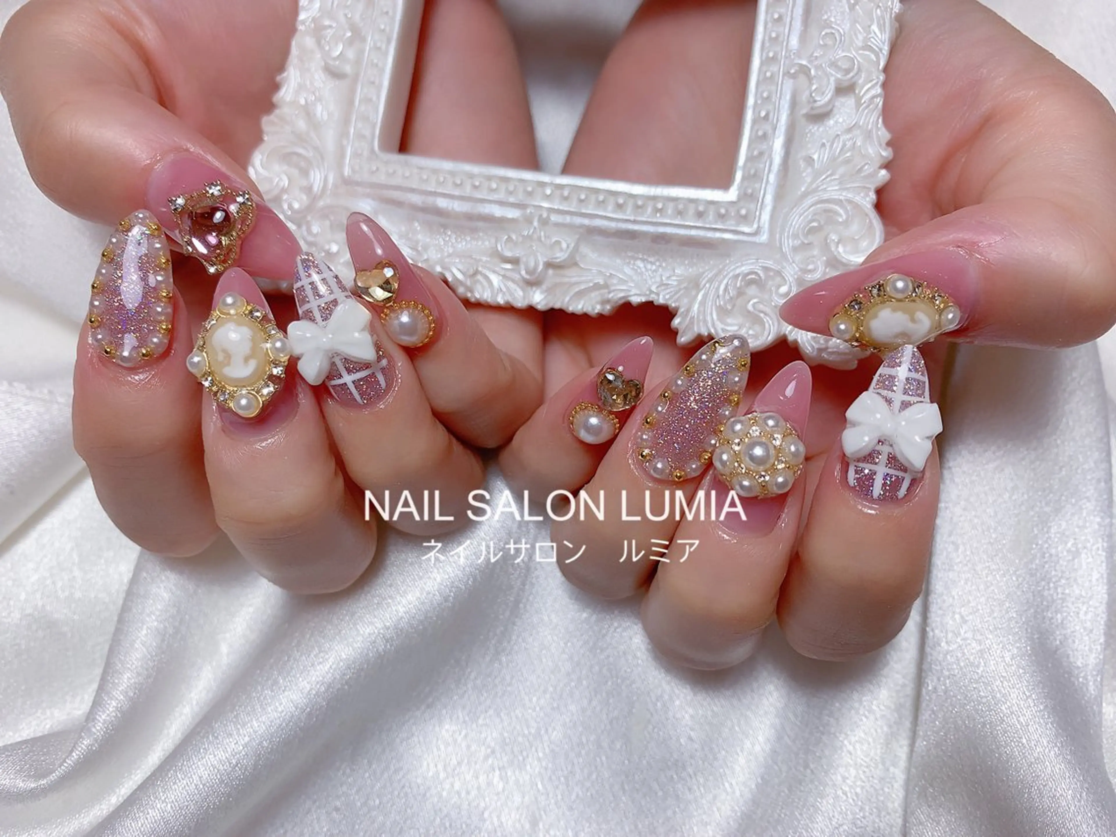 ネイル ハンドネイル ネイルサロン ルミア Lumia 店長のネイルデザイン