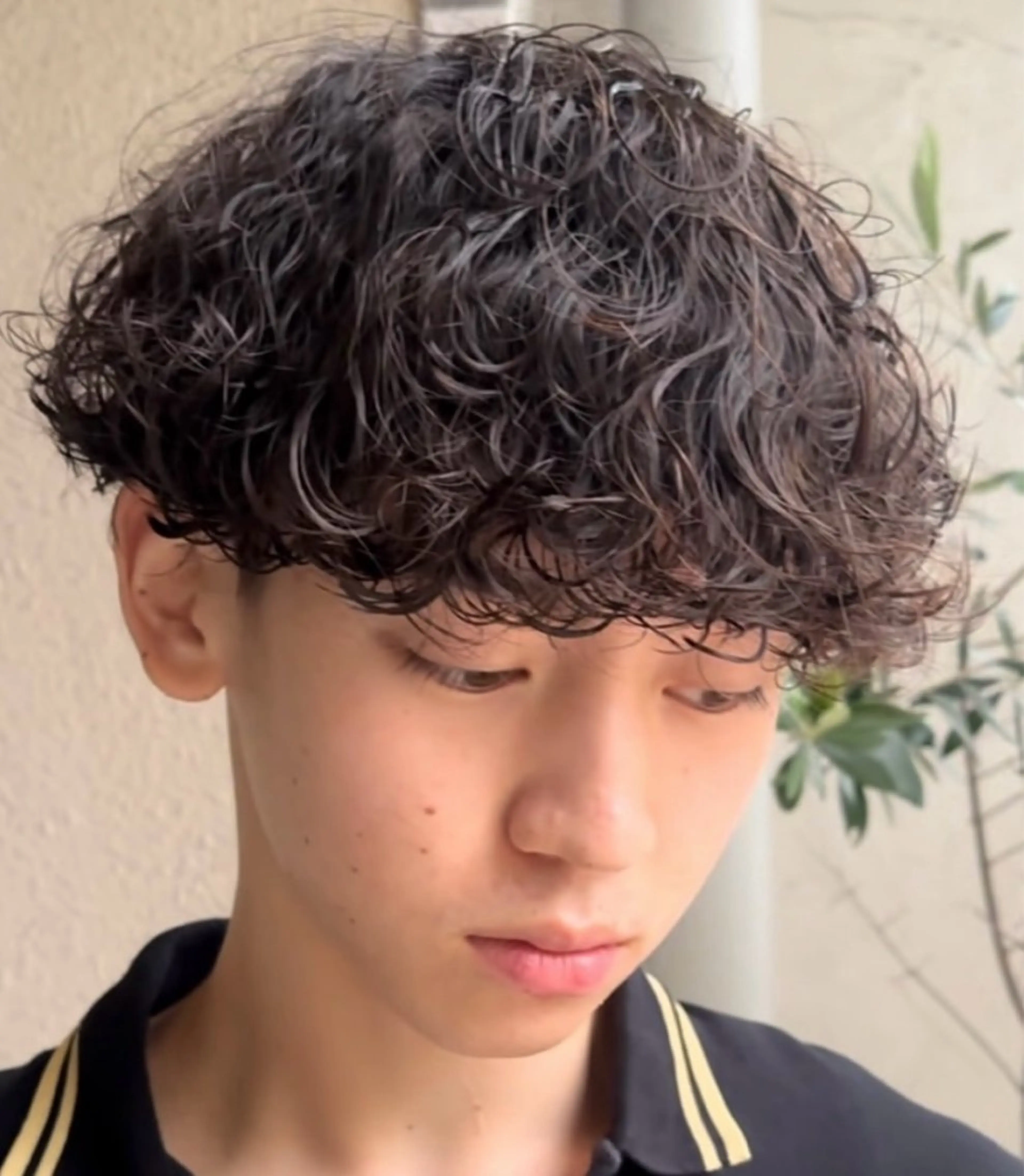 パーマ メンズ メンズパーマ 波巻きパーマ カット パーマ 年間2000名担当◎ パーマ職人/仲原佑樹のヘアスタイル