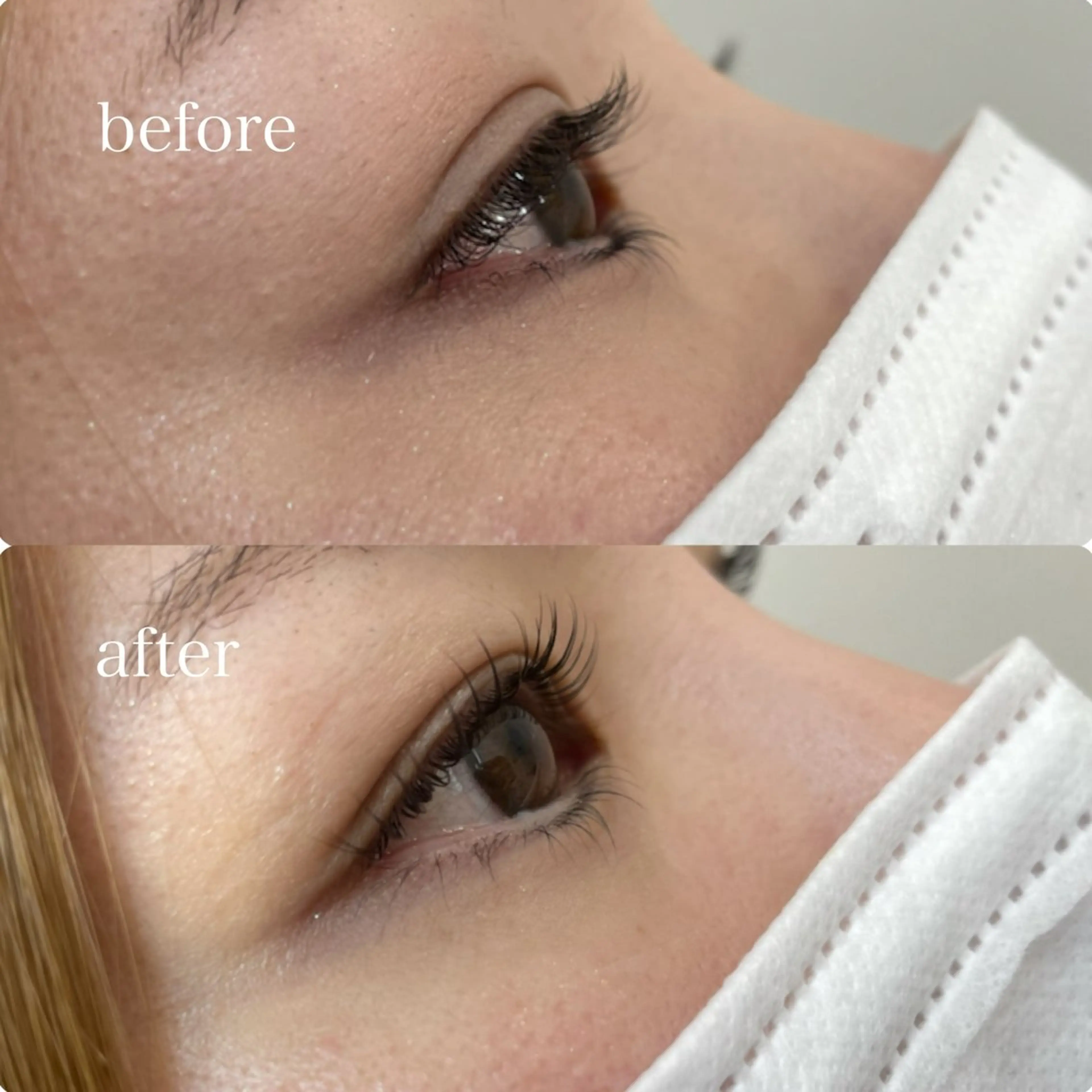 マツエク・マツパ パリジェンヌラッシュリフト FirstClass MIUのマツエク・マツパデザイン