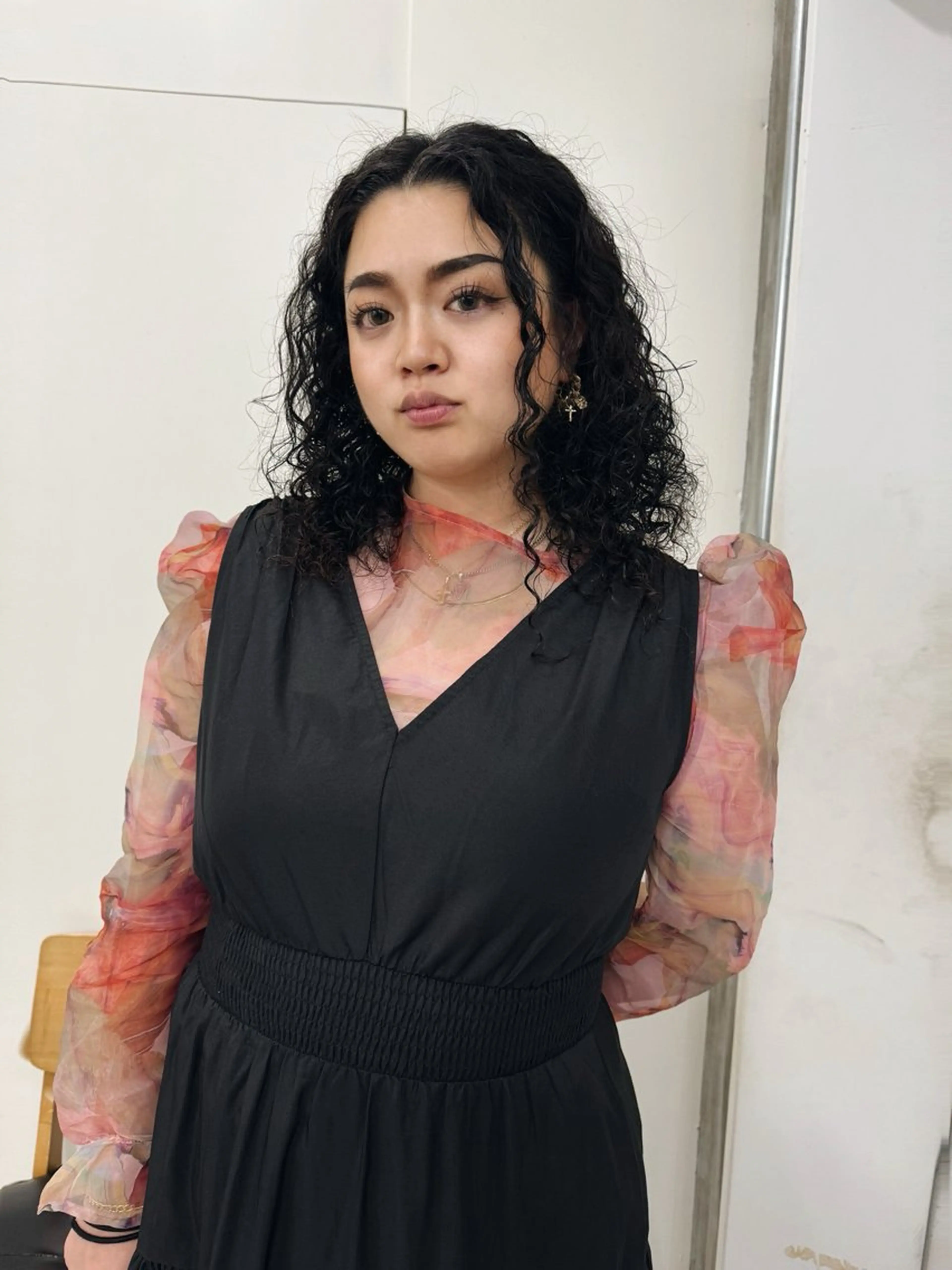 ミディアム パーマ ミディアムパーマ 外国人風カラー ニュアンスパーマ スパイラルパーマ カット パーマ トリートメント THE  AGATA TOKYO所属・外国人風パーマ/デザ インカット🦕✨アミのヘアスタイル