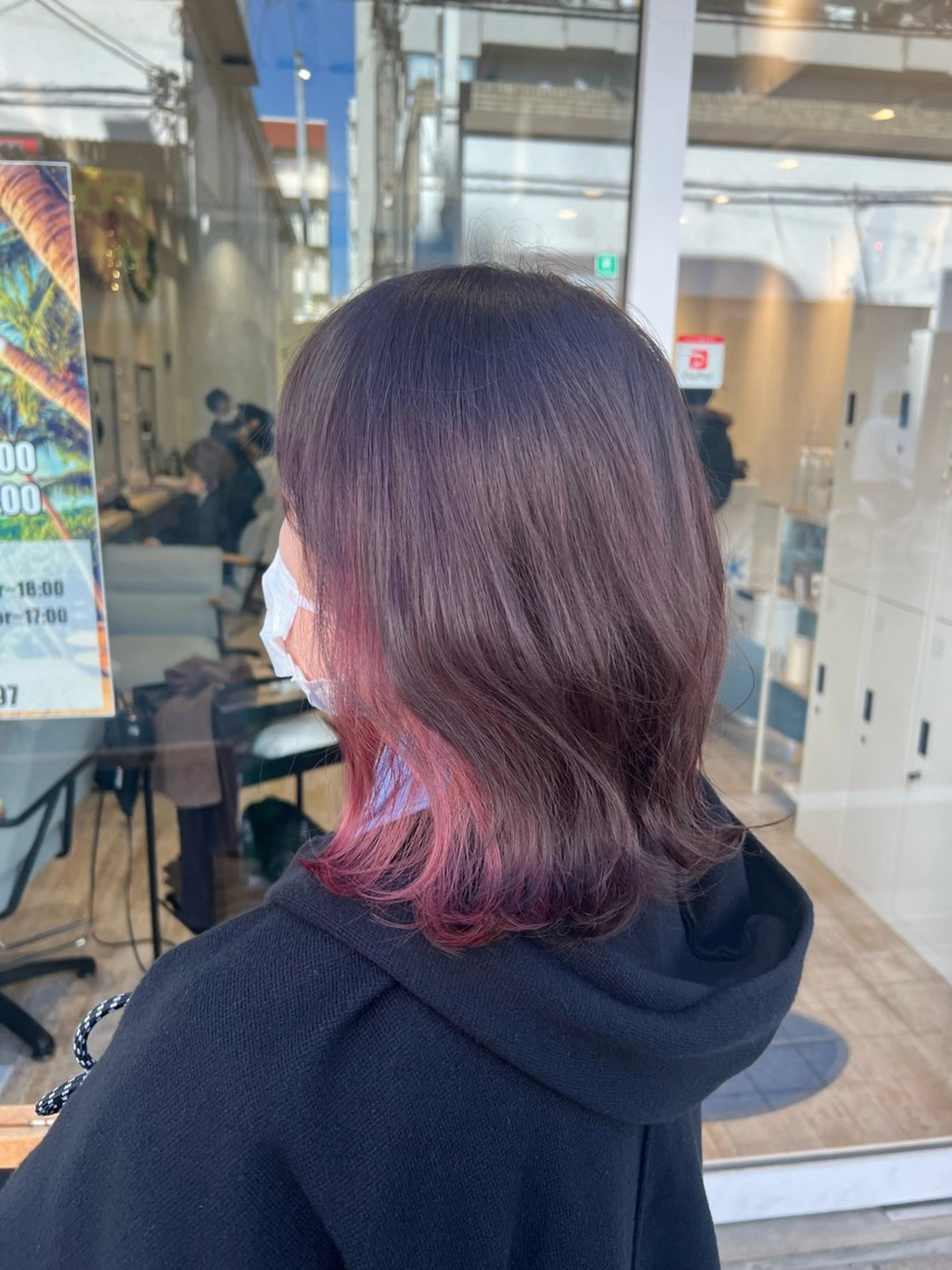 ミディアム 坂本 実沙季のヘアスタイル