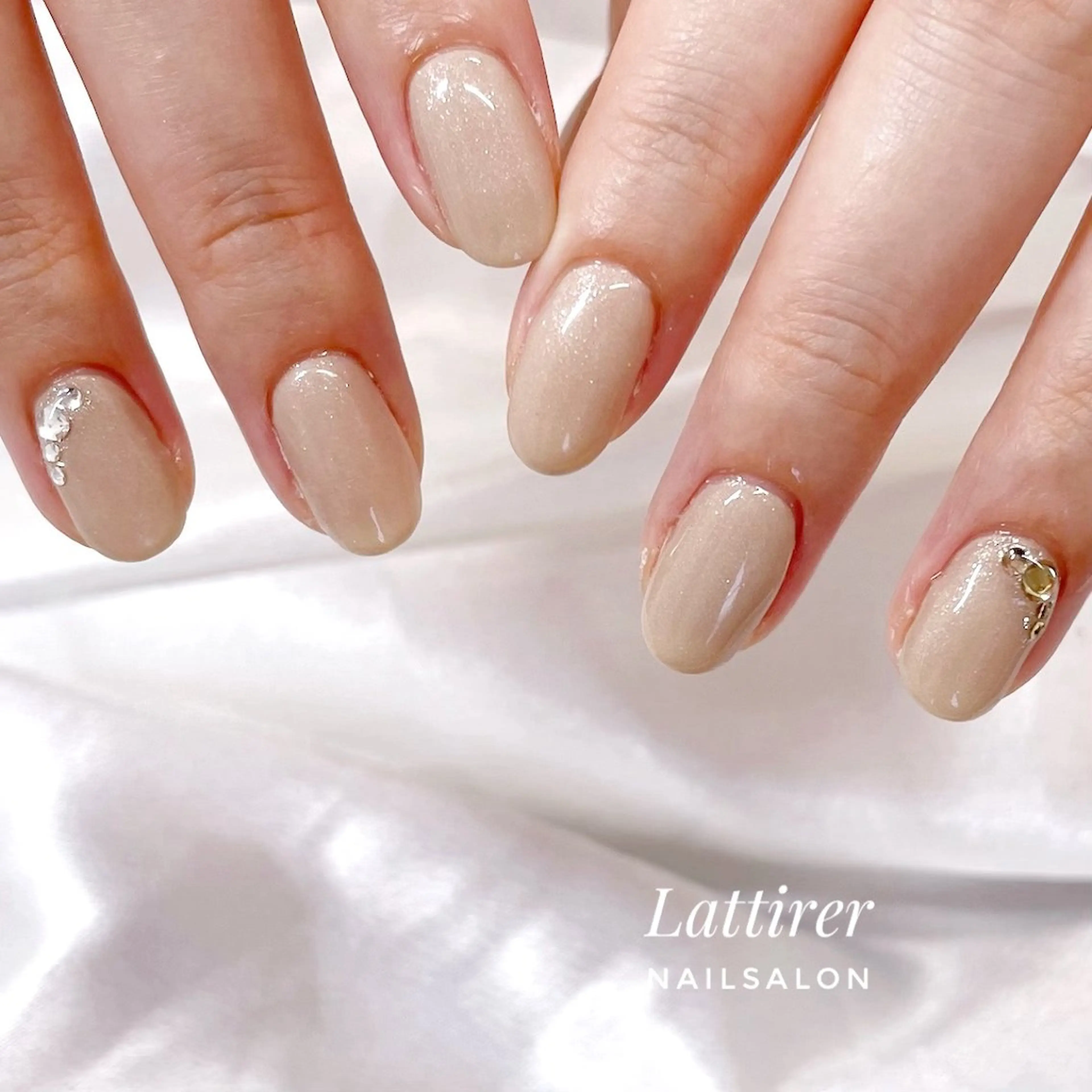 ネイル Lattirer 銀座所属・ラティレ銀座所属 SATOYAMAのネイルデザイン