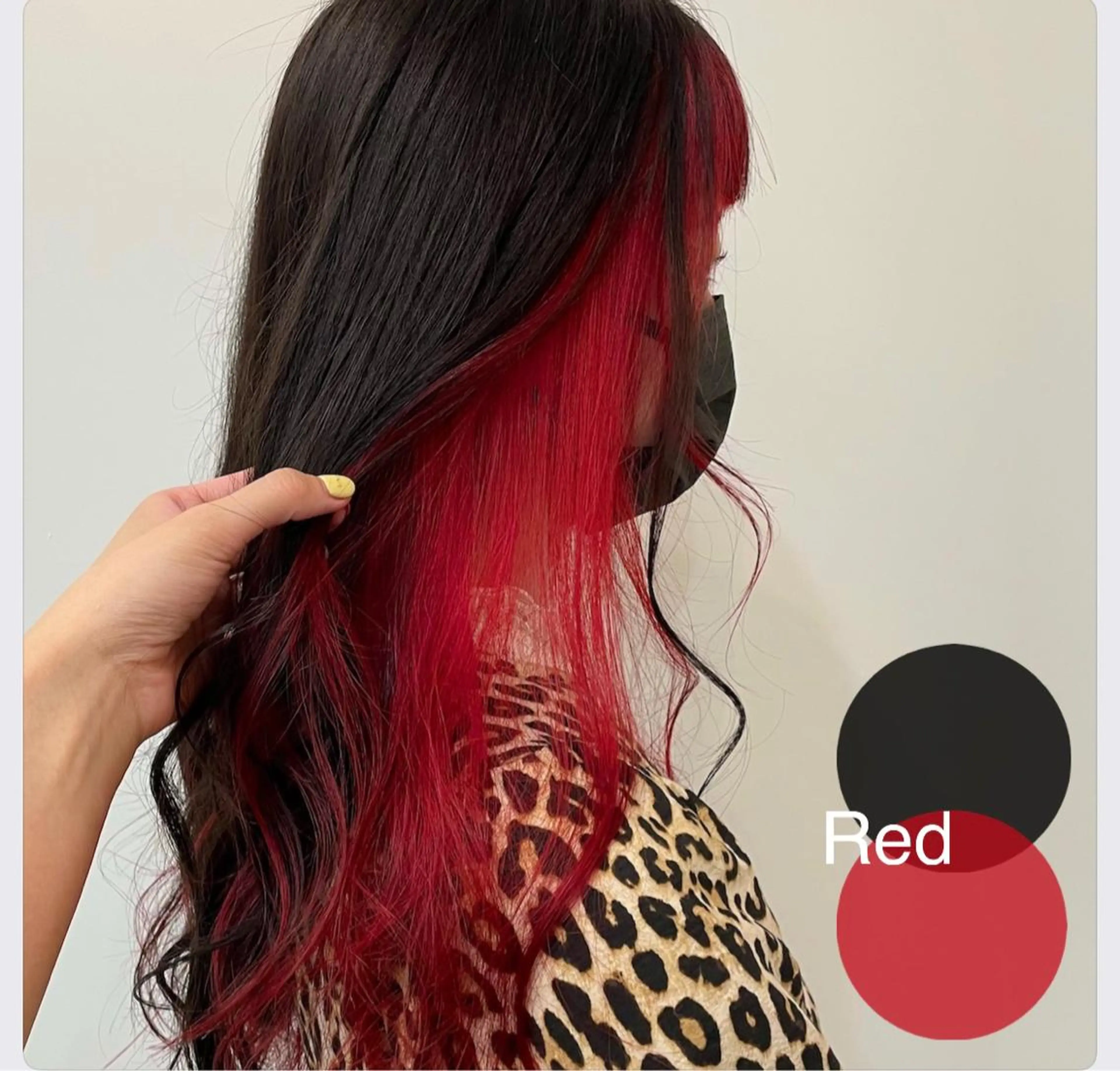 セミロング カラー eyelash イシワタリ🦢のマツエク・マツパデザイン