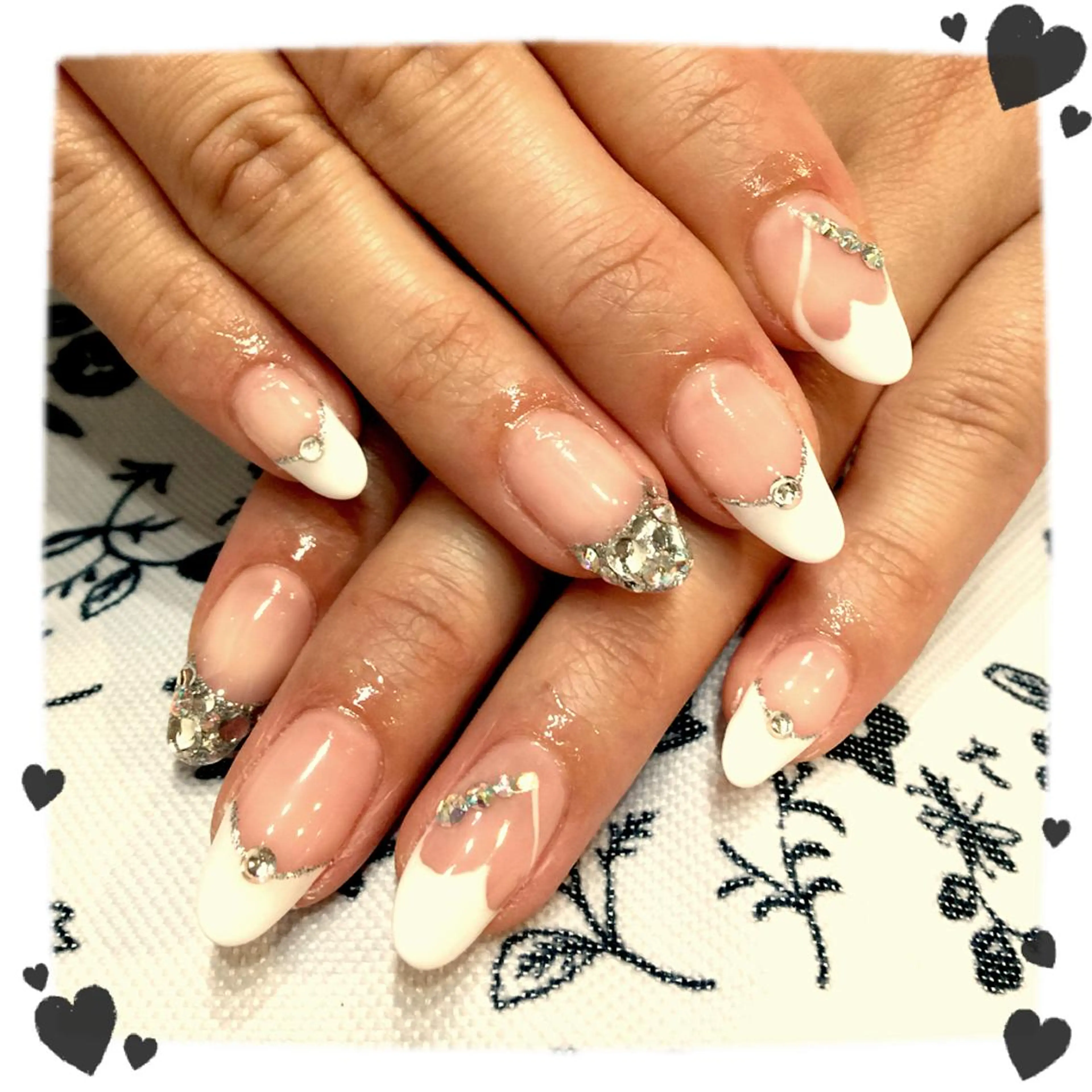 ネイル ブライダルネイル ＦreeDoＭ   Design所属・W KUMIのネイルデザイン