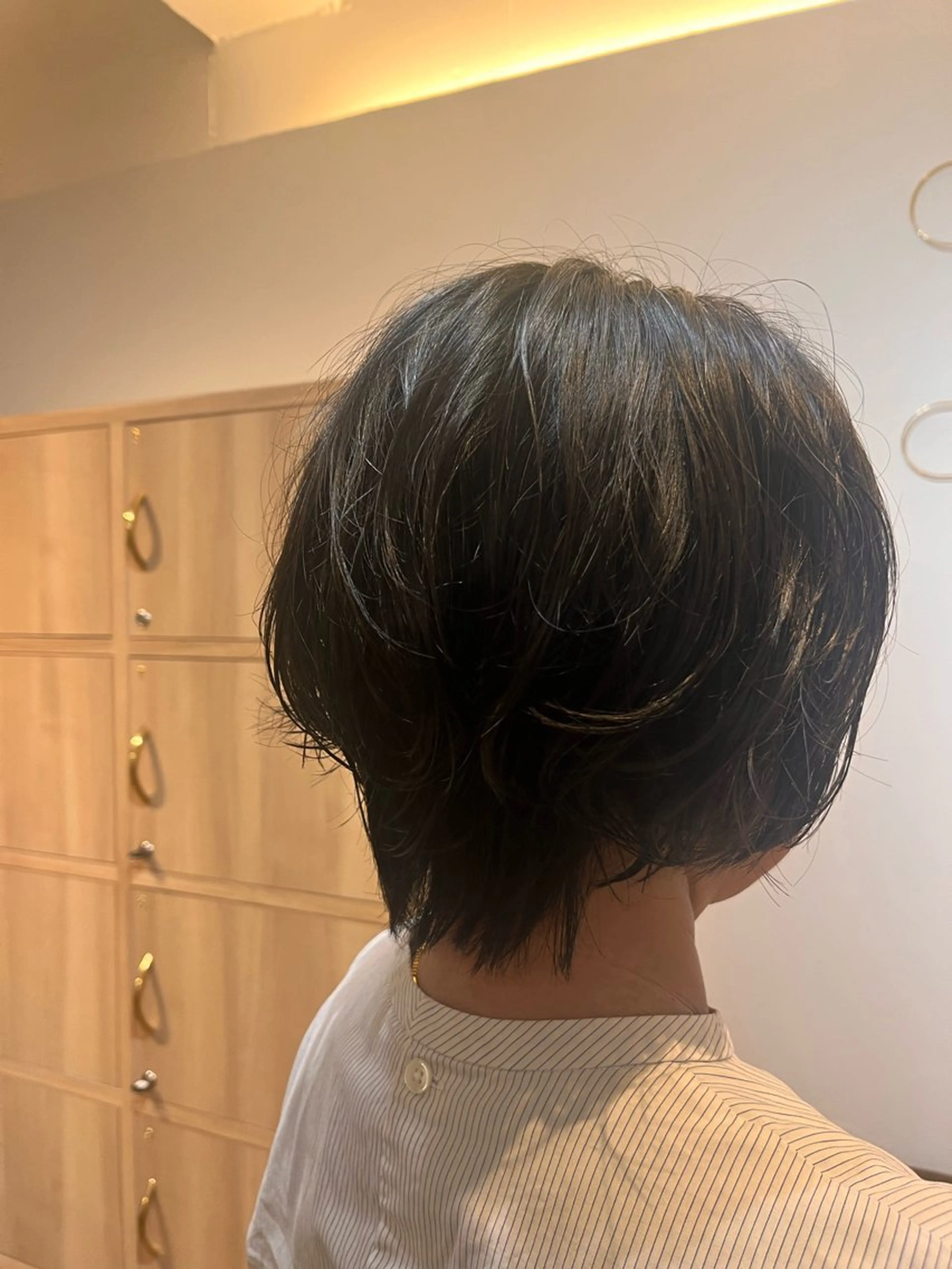 ショート パーマ ショートヘア パーマ 臺 佳連のヘアスタイル
