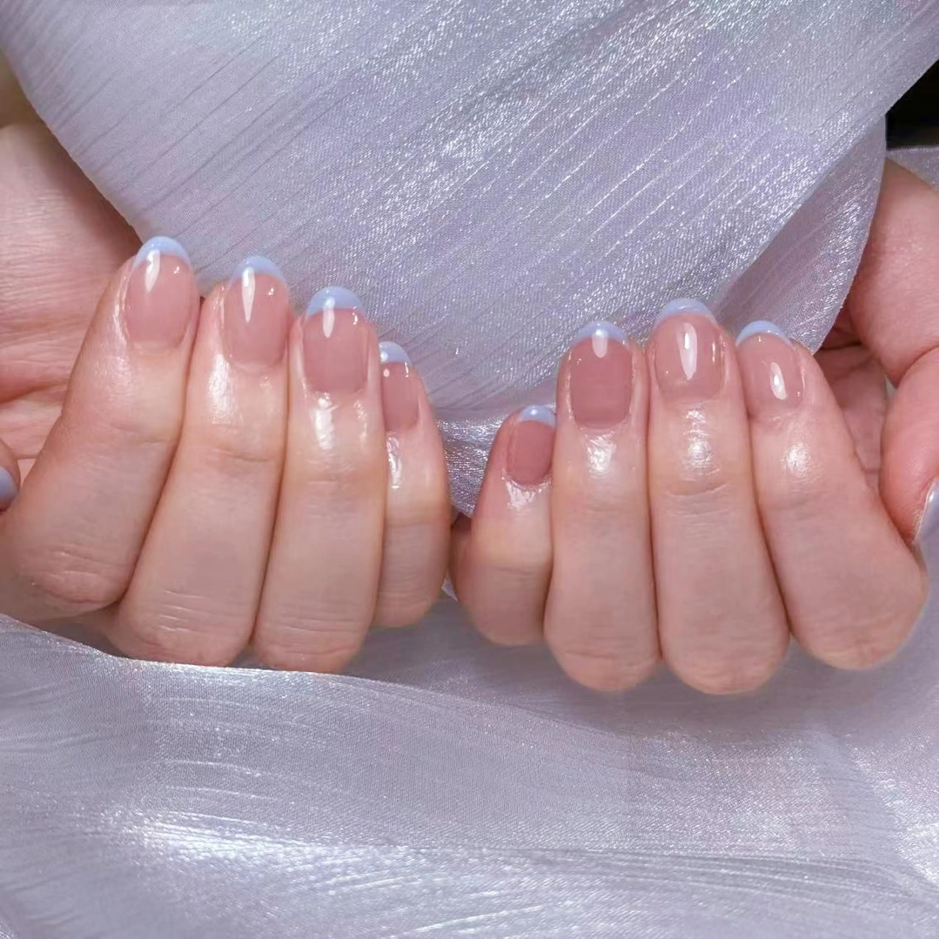 ネイル アートネイル オーロラネイル ガーリー キラキラネイル 韓国ネイル ハンドネイル DIAMOND NailStudioのネイルデザイン