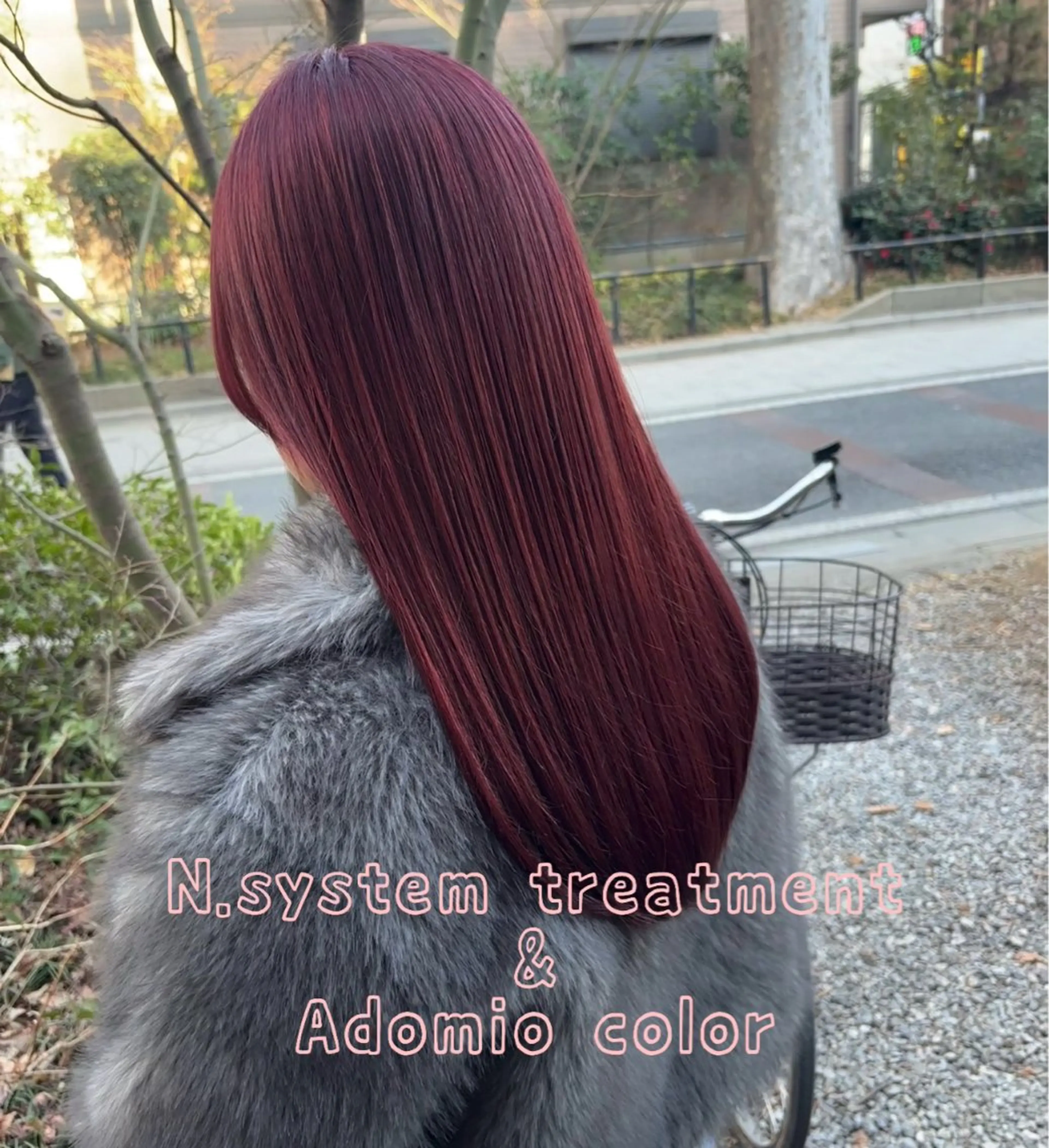 🌸2月限定🌸肌馴染み抜群❣️透明感カラー＋似合わせトレンドカット＋最新髪質改善トリートメント【2step】の写真