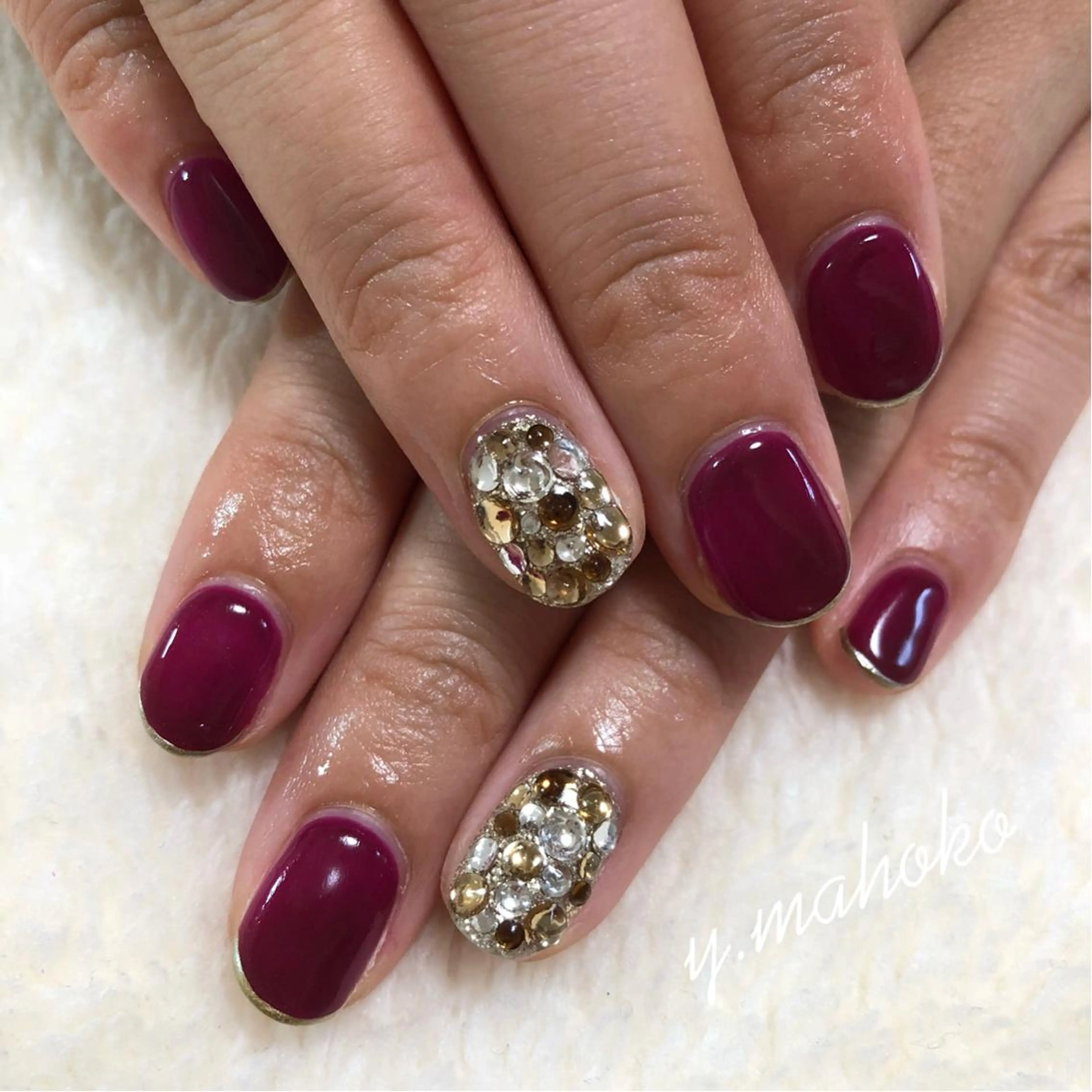 ネイル She nail studio 原宿所属・パラジェル有/ スカルプ/mahoのネイルデザイン