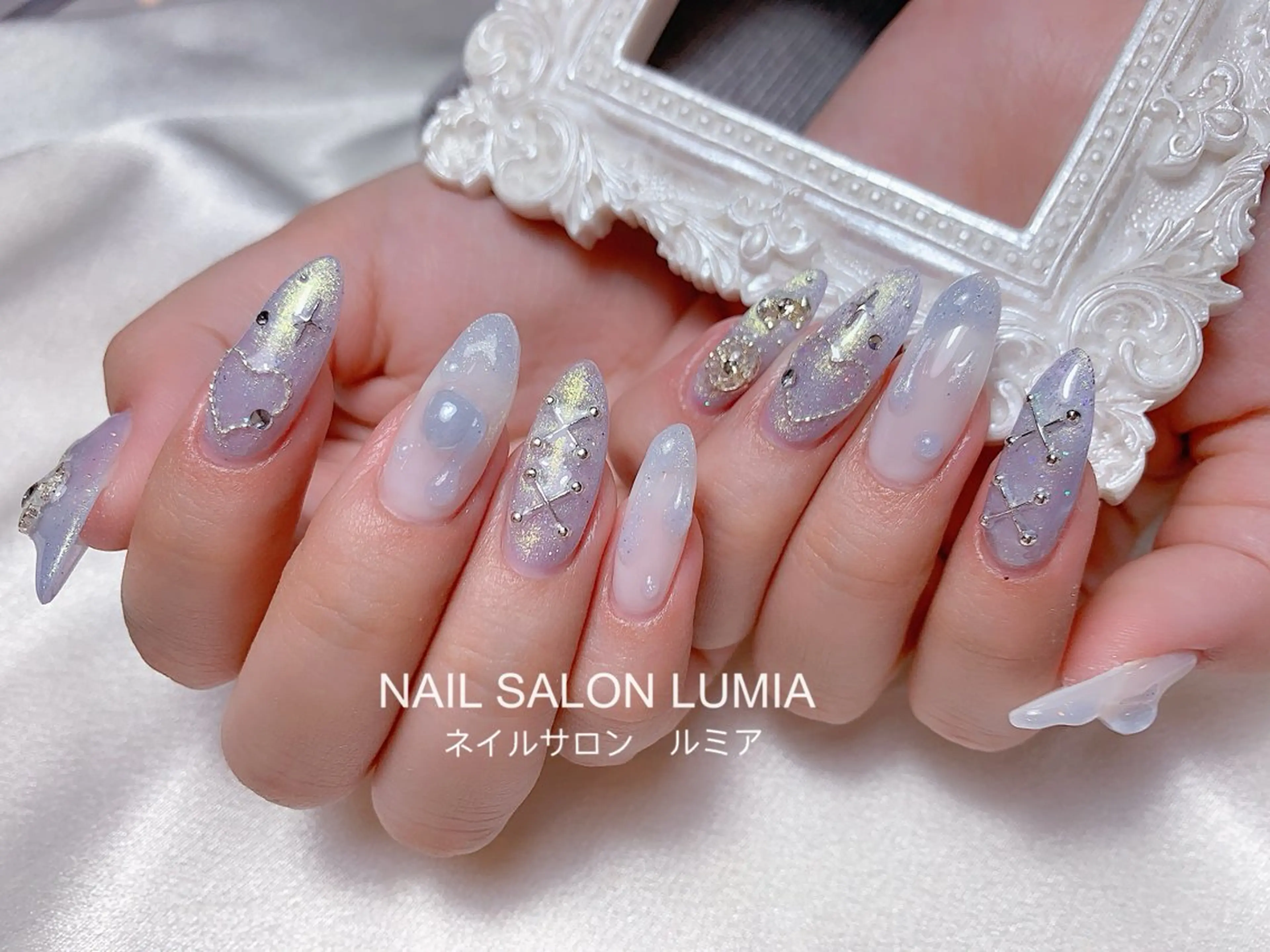 ネイル ハンドネイル ネイルサロン ルミア Lumia 店長のネイルデザイン