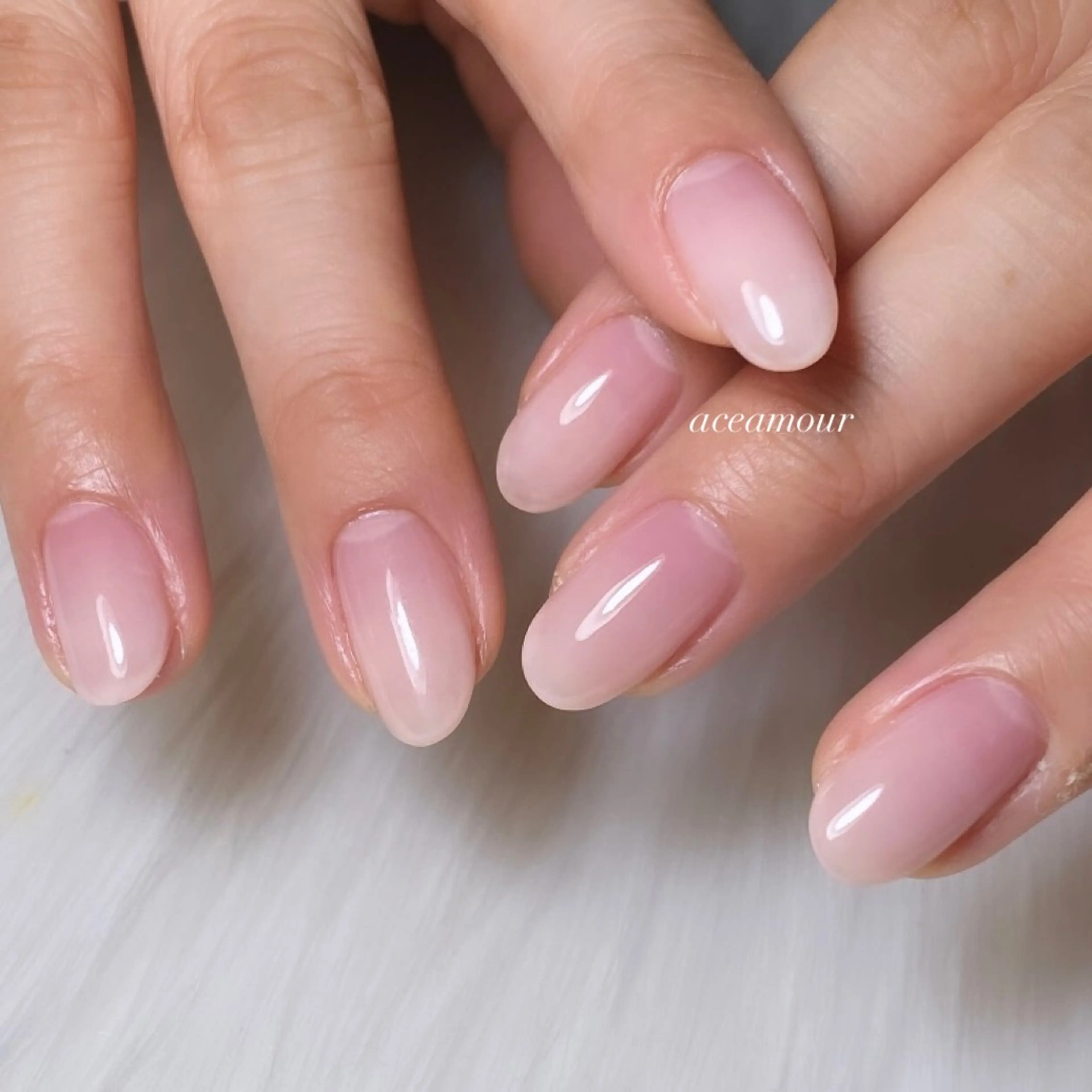 ネイル ハンドネイル ハンドケア ネイル/耳つぼ /新ホワイトニングのネイルデザイン