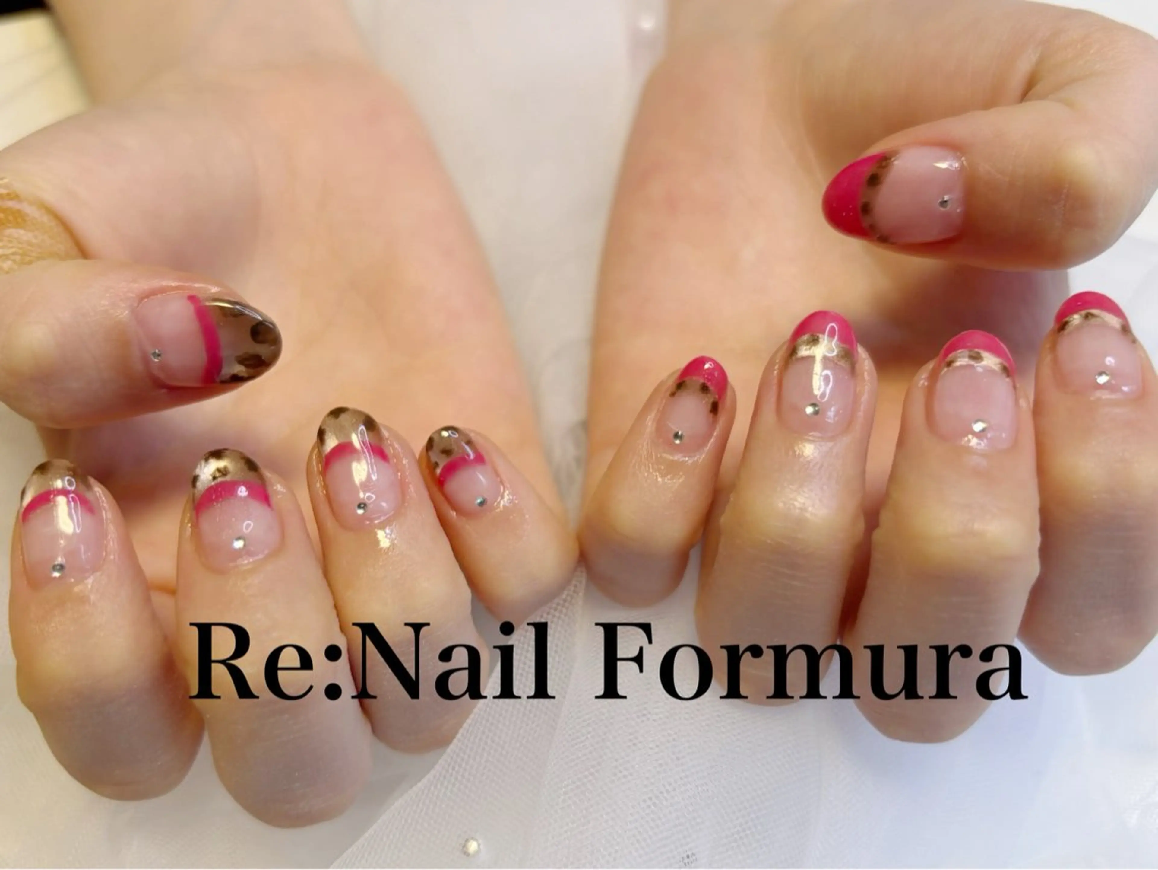 ミディアム ハンドネイル Re:Nail Formula所属・kido chieのネイルデザイン