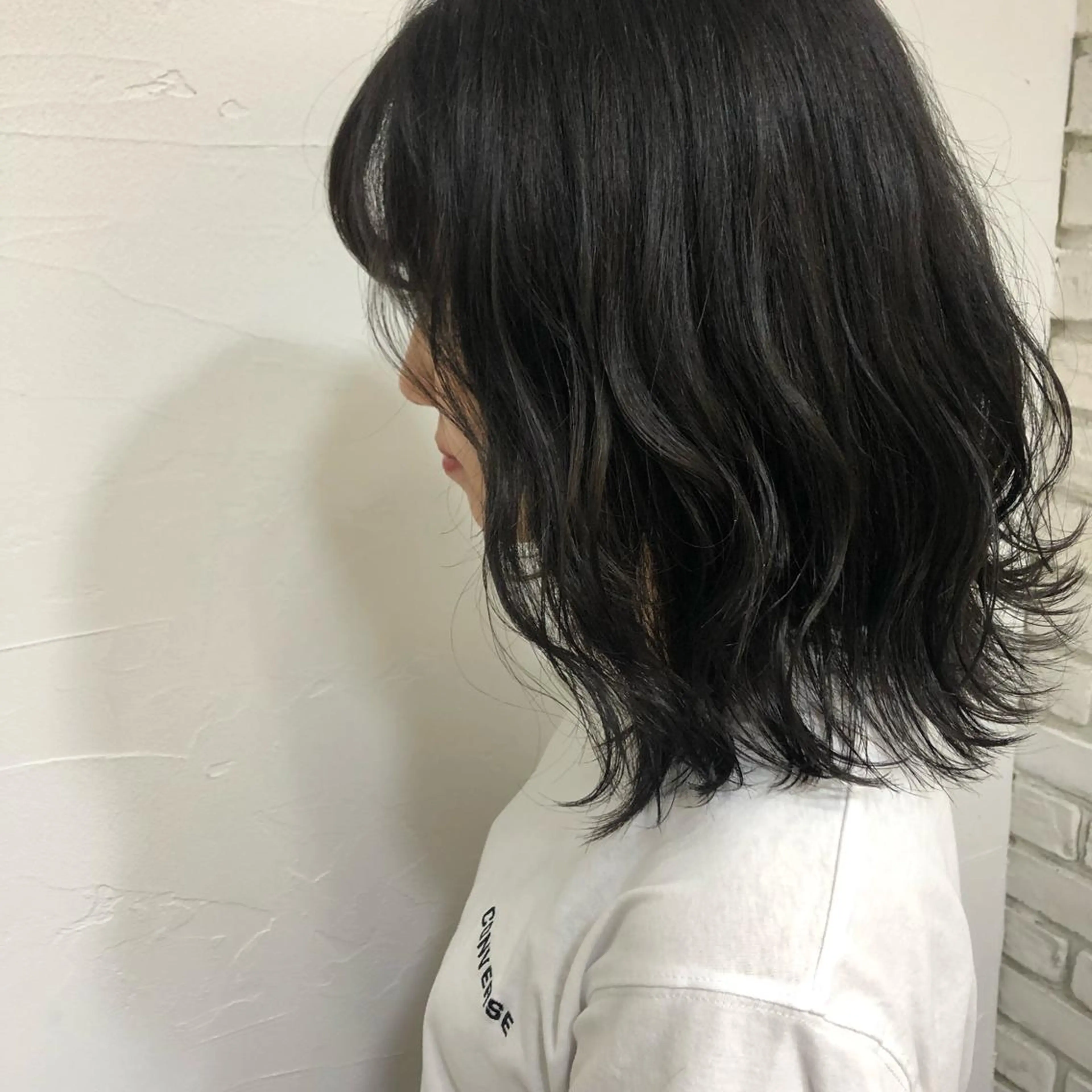 ミディアム カラー GLROW haruhiのヘアスタイル