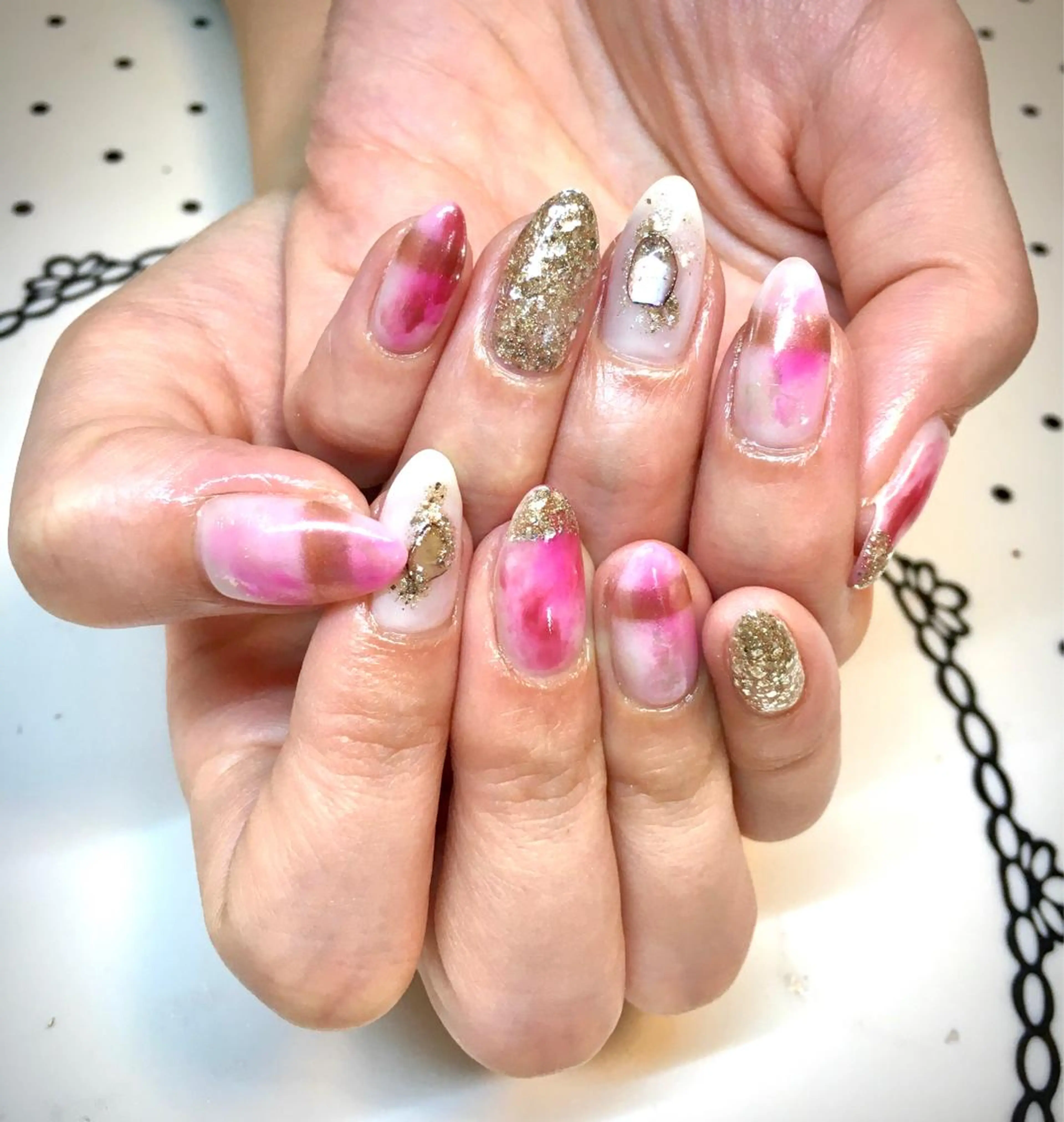ネイル ハンドネイル nailsalon sugarr所属・nailist cocoのネイルデザイン