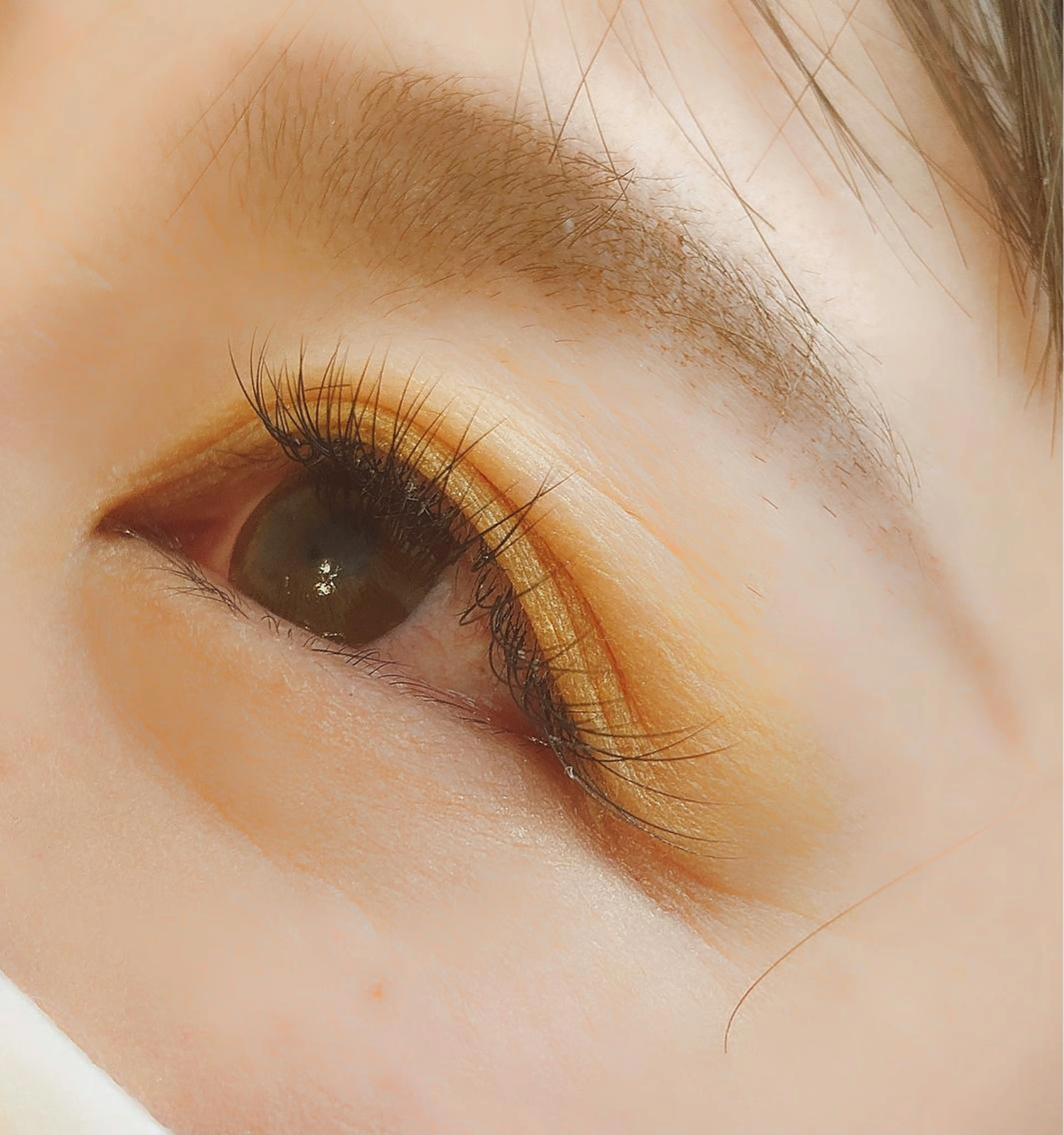 マツエク・マツパ Bカール Cカール 目尻長め L'Allure所属・野上 好乃のマツエク・マツパデザイン