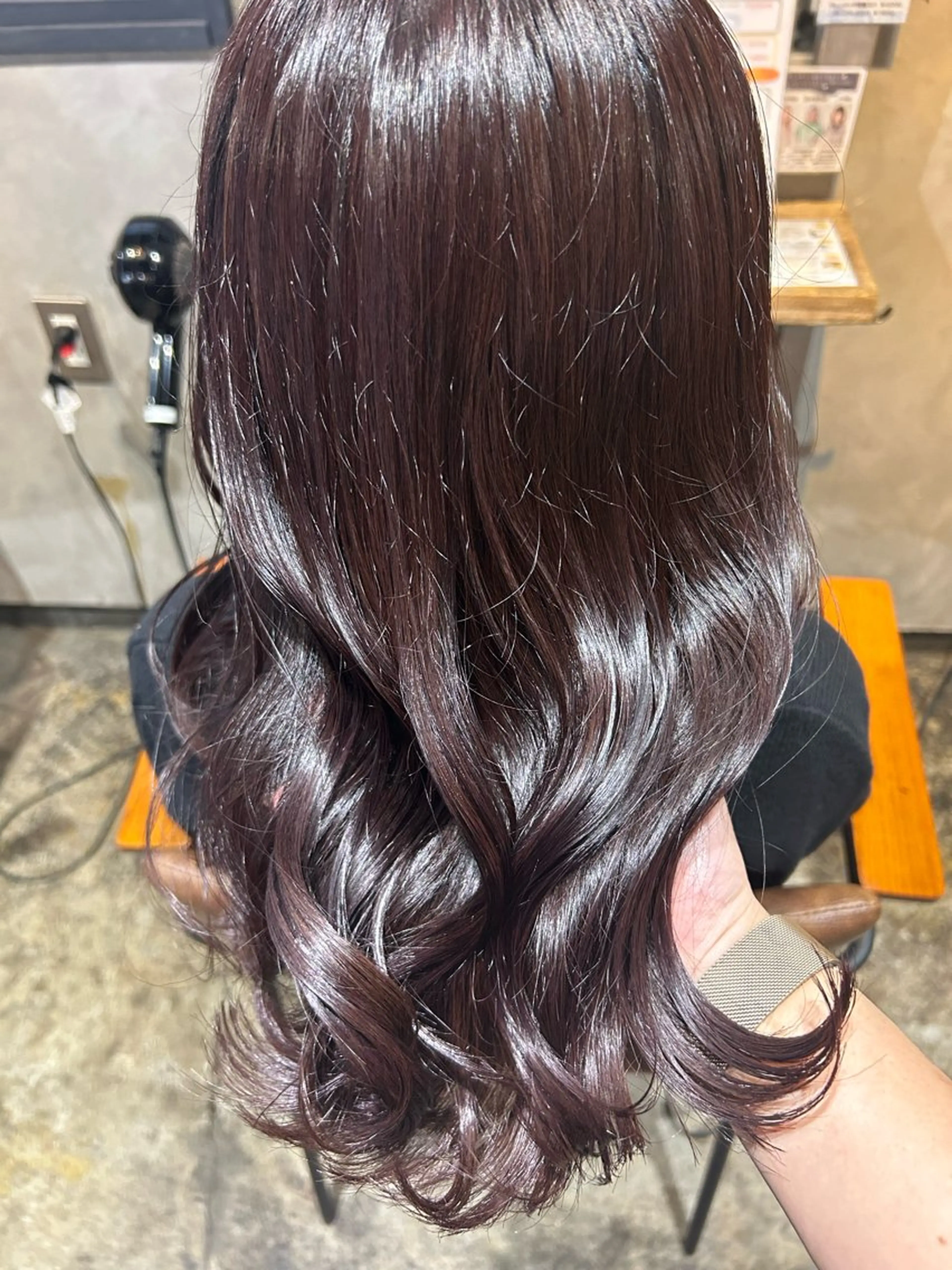 ロング カラー カット ヘアカラー 福村 彩夏のヘアスタイル