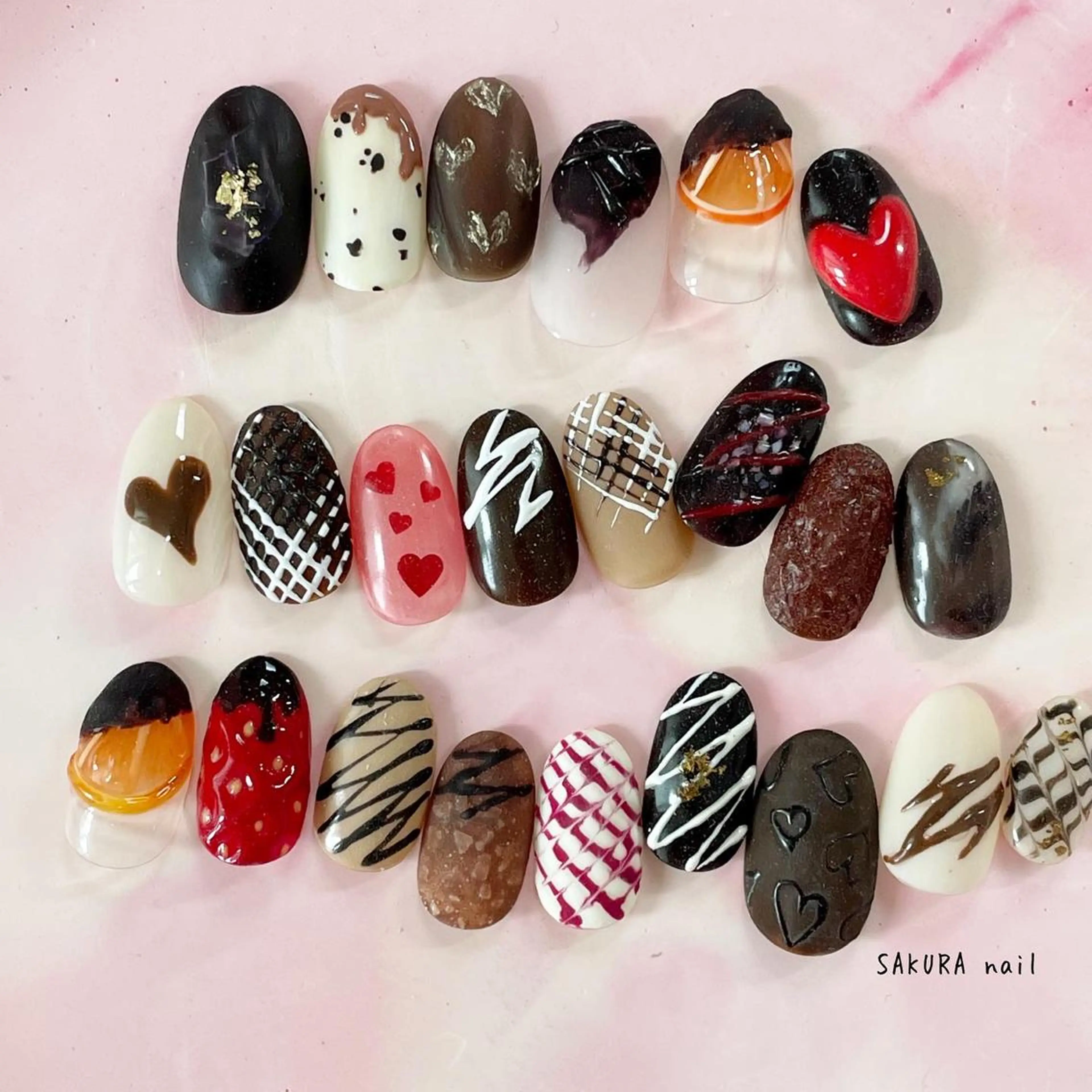 ネイル アートネイル ハンドネイル SAKURA nailのネイルデザイン