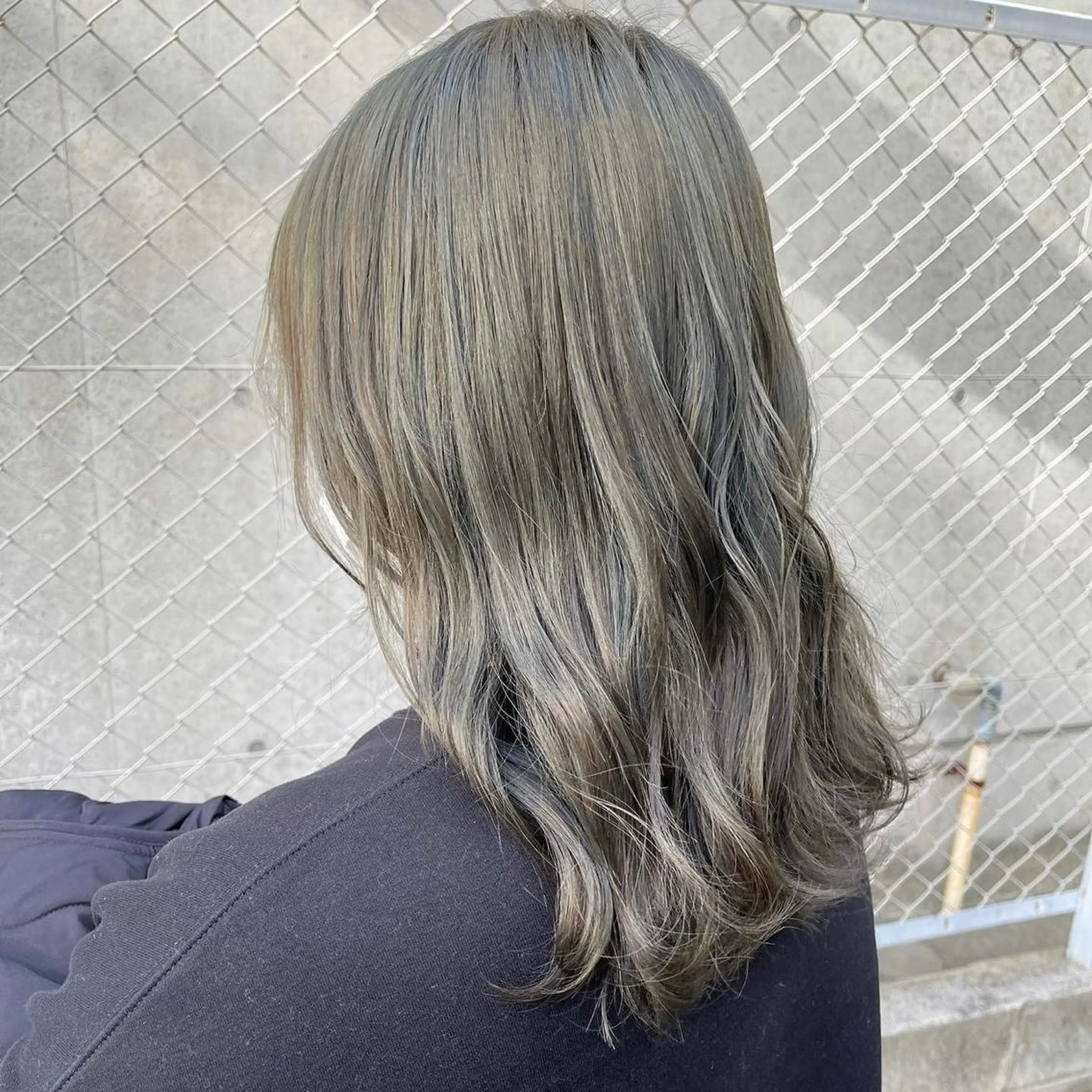 カラー グレージュ カーキグレージュ .sirohair momoka🫧のヘアスタイル