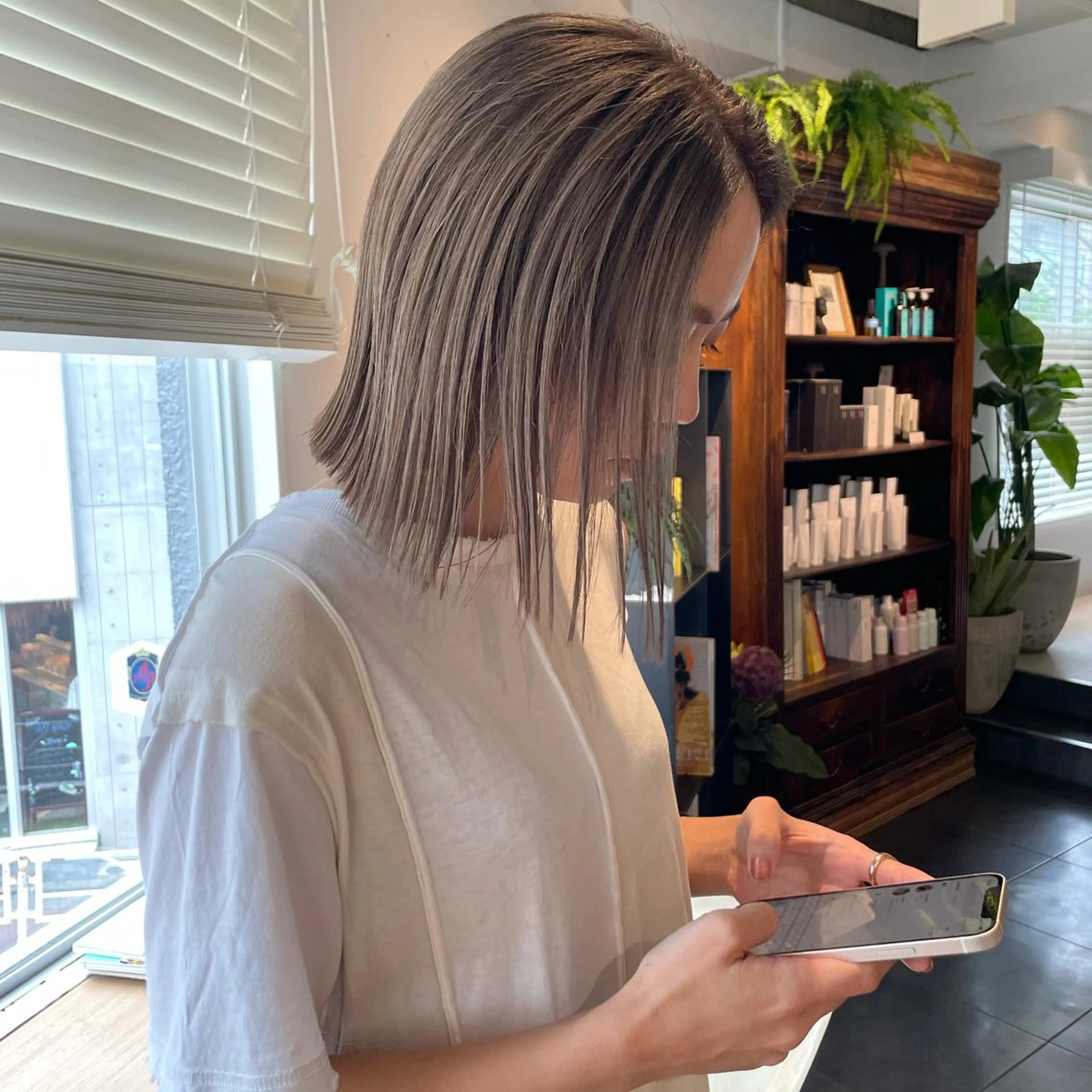 ミディアム カラー 🍃透明感/デザイン 店長MASARU🍃のヘアスタイル