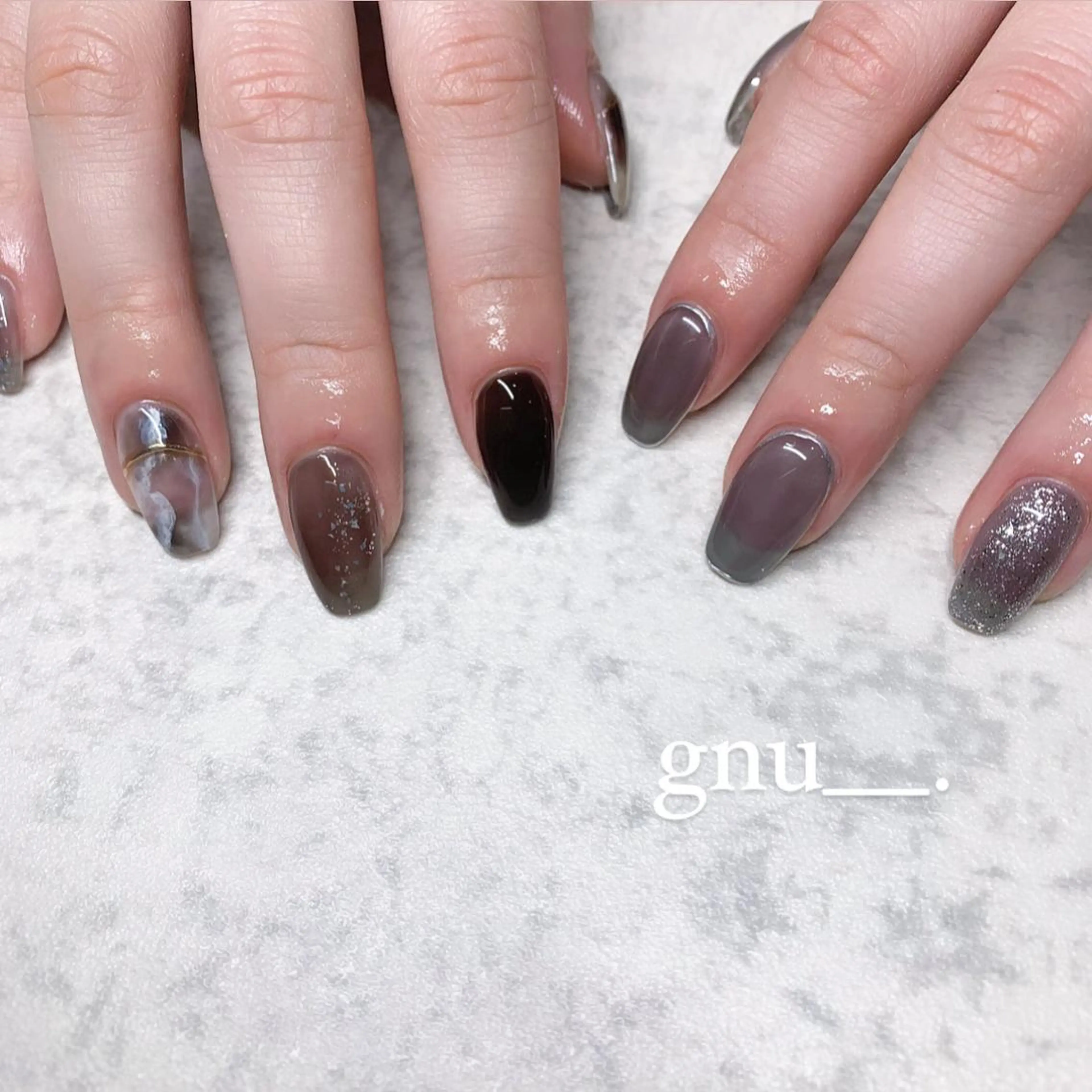 ネイル ハンドネイル gnu__. nailのネイルデザイン