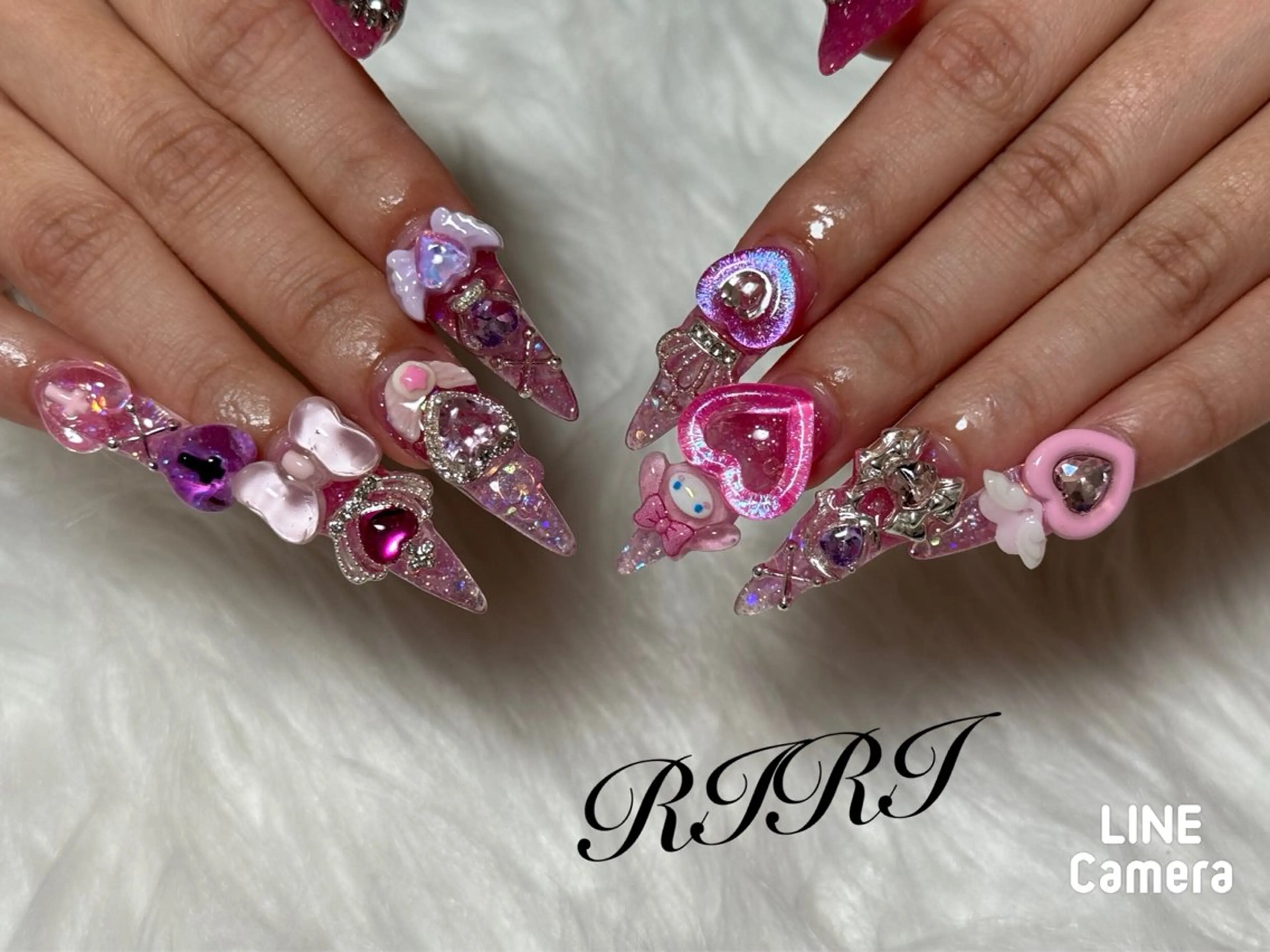 ネイル riri オーナーのネイルデザイン