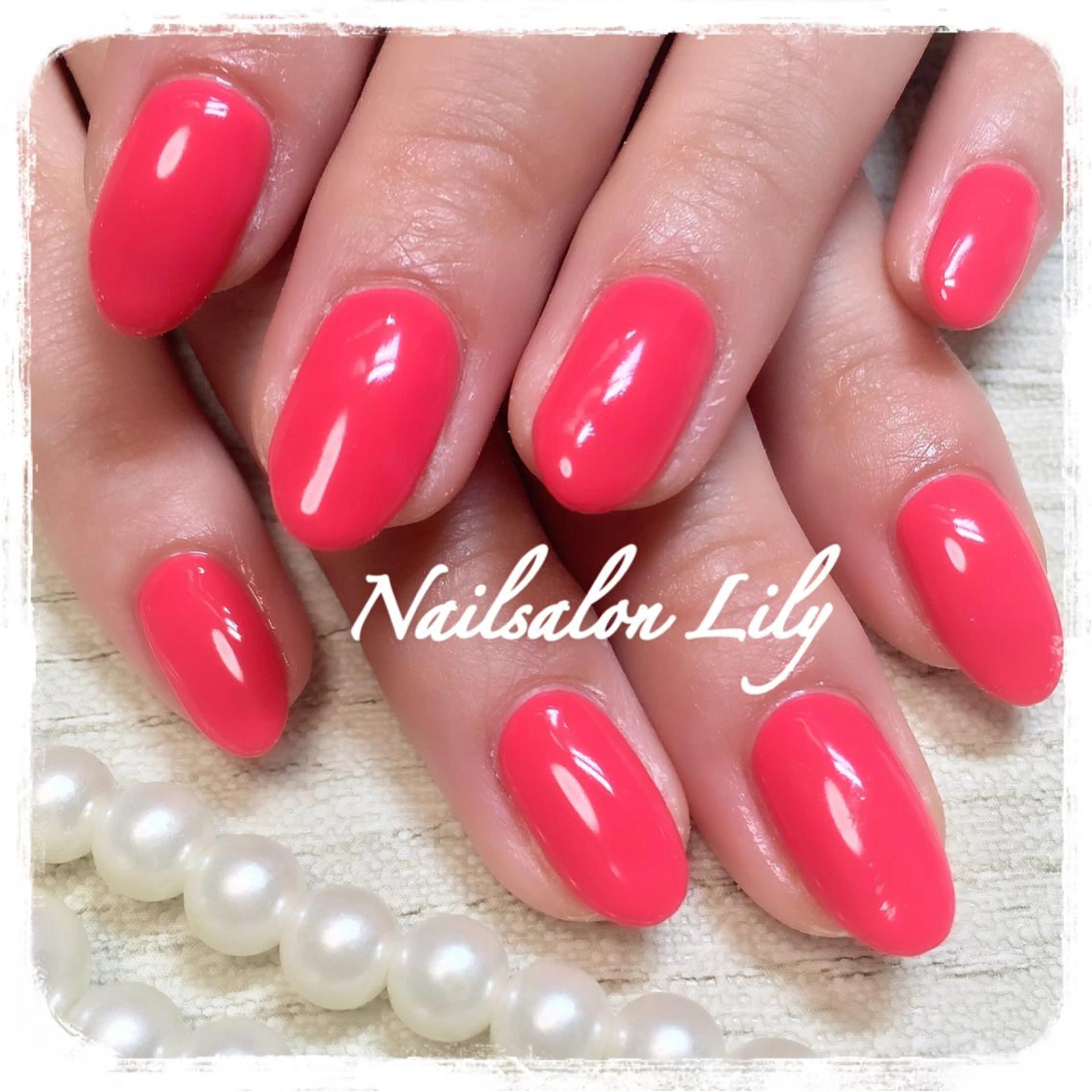 ネイル ワンカラーネイル Nailsalon Lilyのネイルデザイン