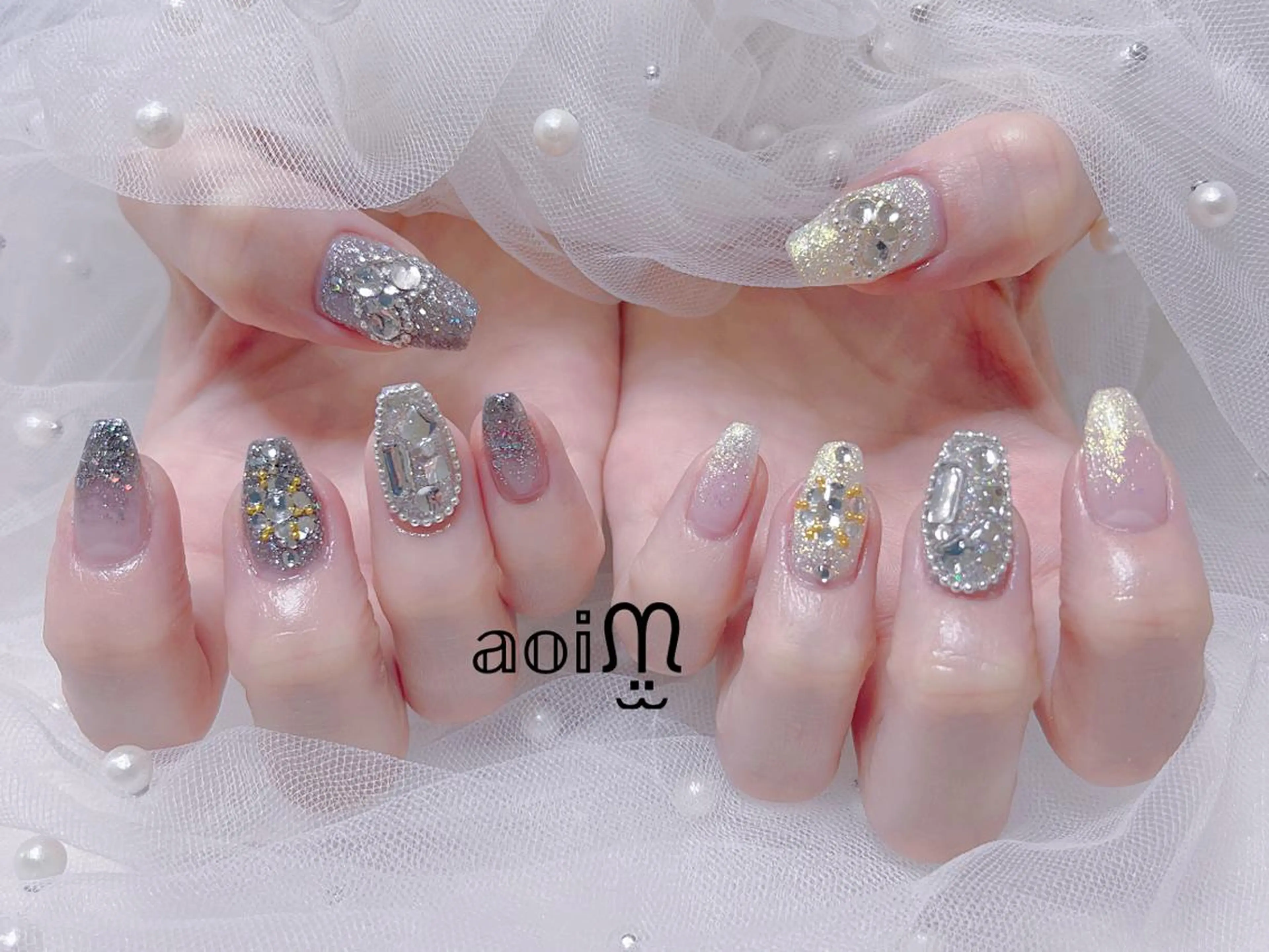 ネイル 葵うさぎ所属・葵うさぎ AIのネイルデザイン