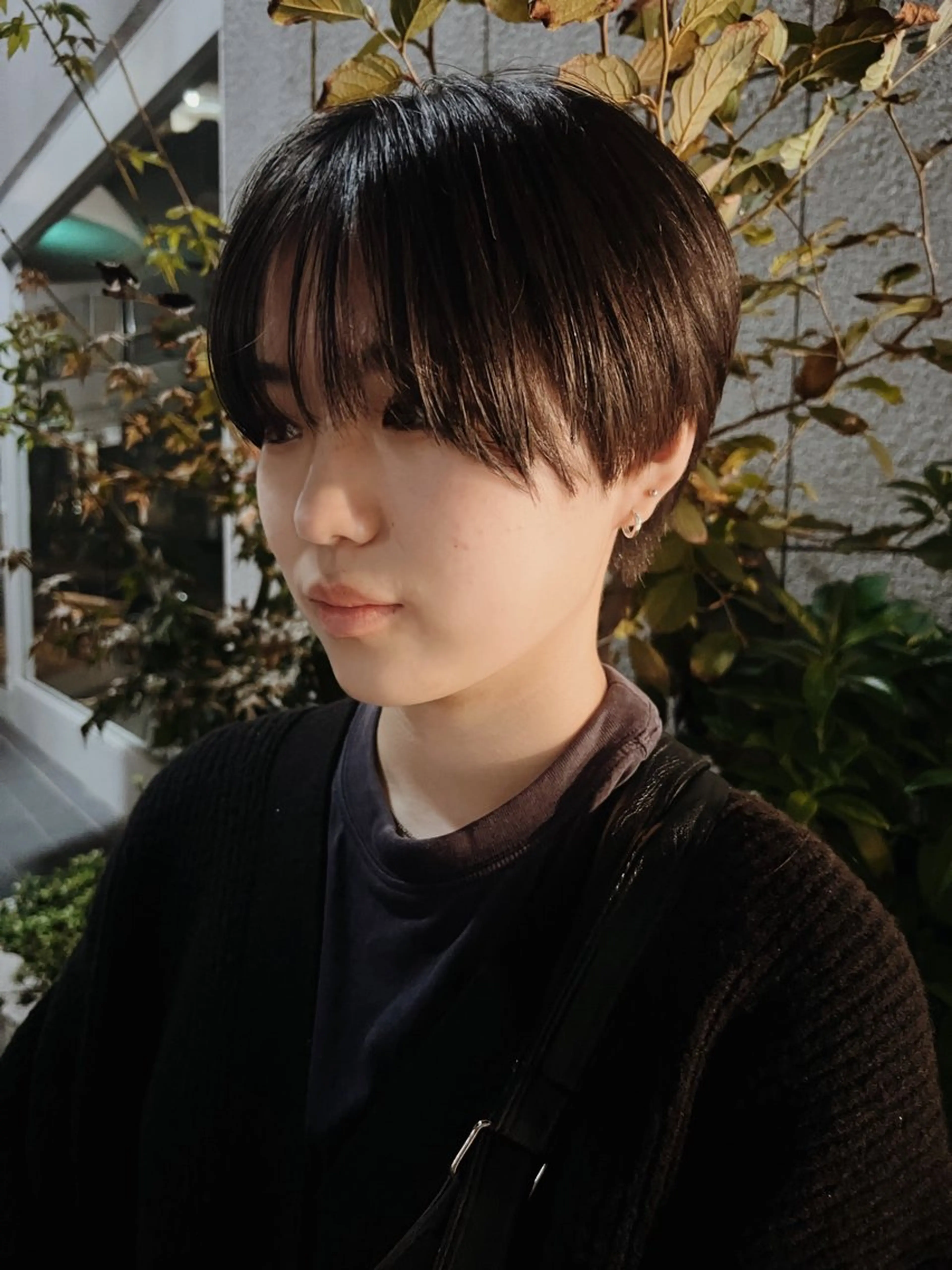 ショート カラー パーマ ヘアアレンジ ハンサムショート 丸みショート くびれヘア ショートヘア ショートヘア原宿 fifth コシのヘアスタイル