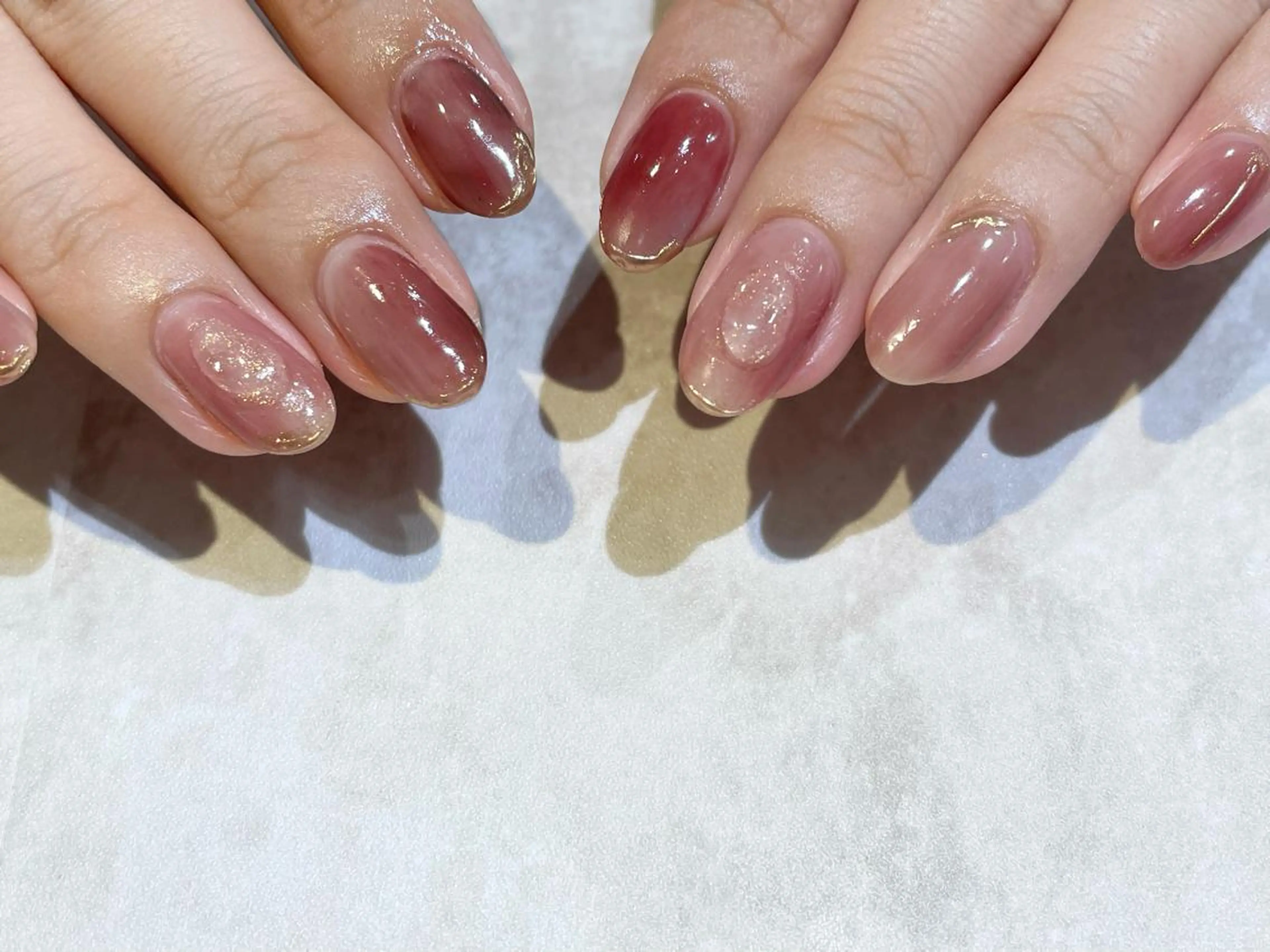 ネイル 舞田 苑香のネイルデザイン