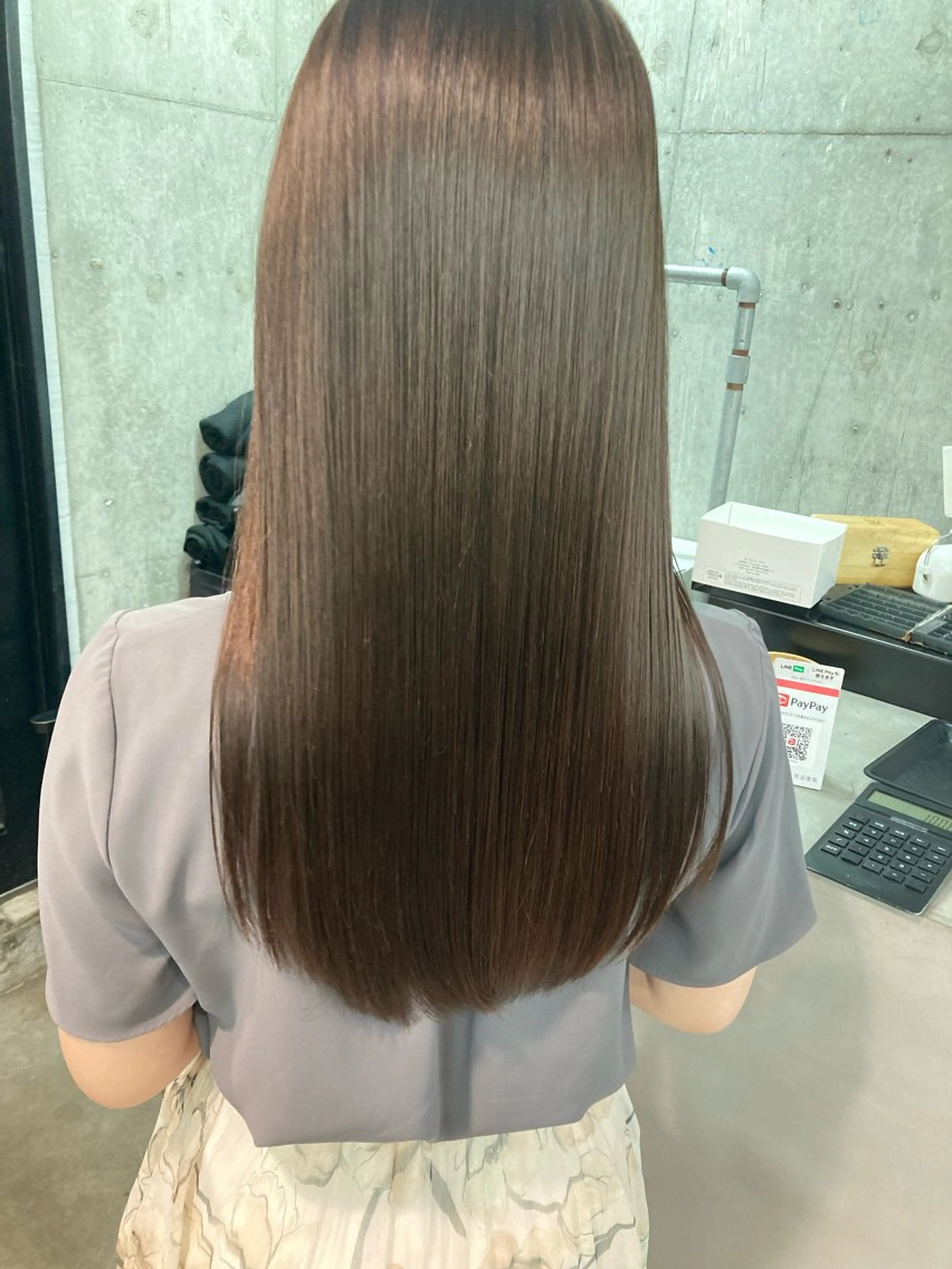 ロング カラー ✨最安値✨エクステ カラー🌼つきな🌼のヘアスタイル