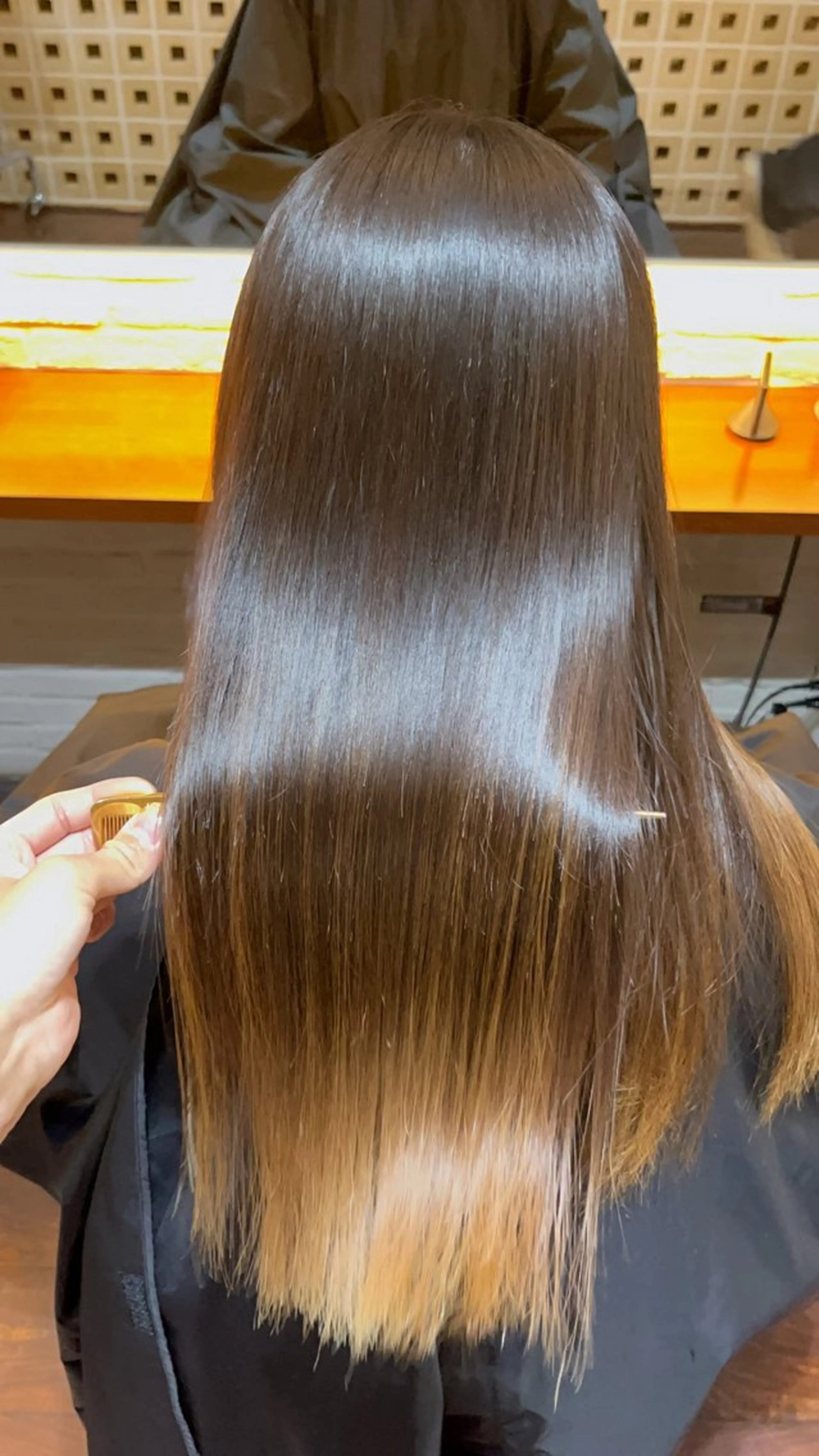 ロング 縮毛矯正 トリートメント CoCooN TAKUMAのヘアスタイル