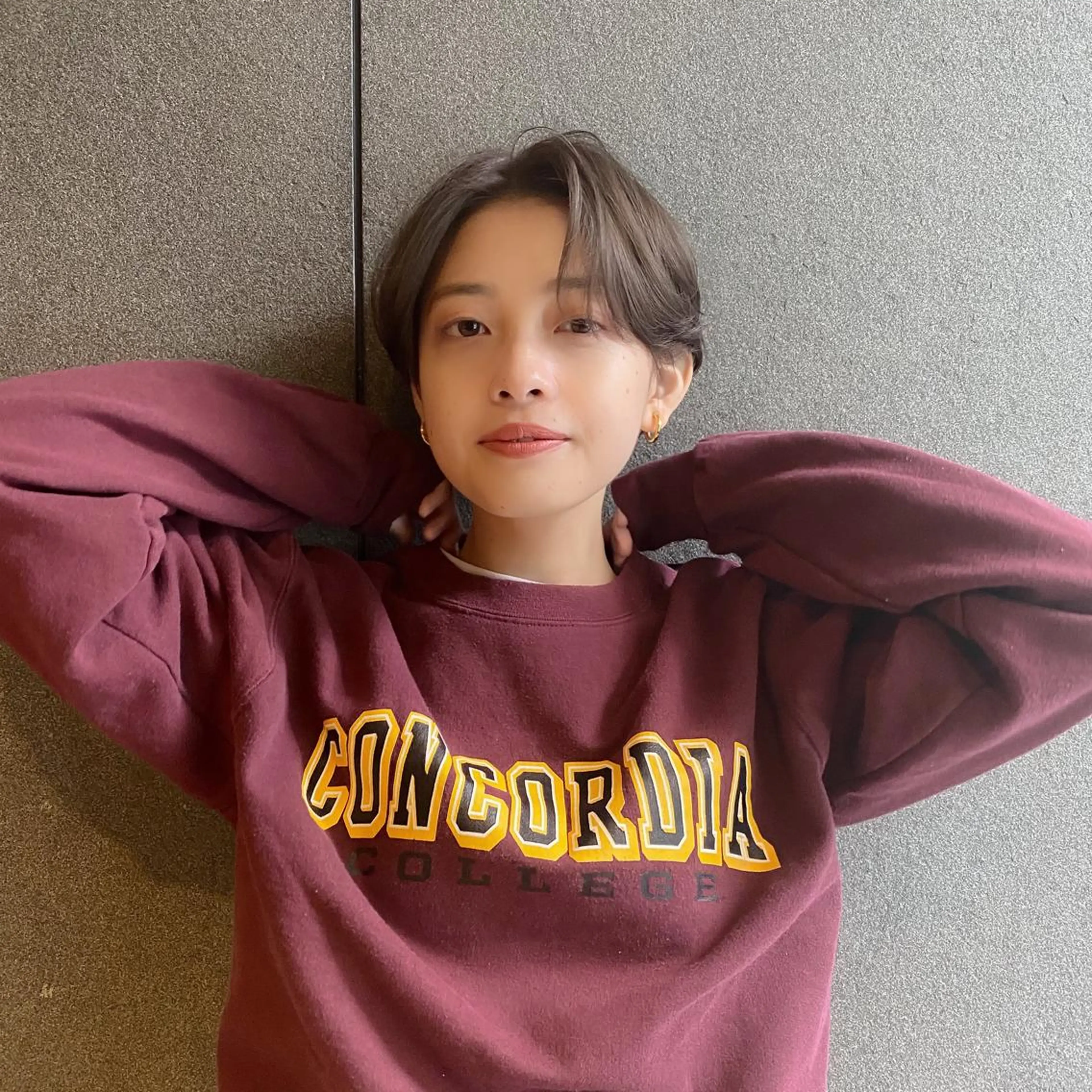 ショート カラー パーマ ヘアアレンジ メンズ キッズ ネイル マツエク・マツパ ANSENS  by  Mode K's所属・顔周りレイヤー ☺︎shunのヘアスタイル