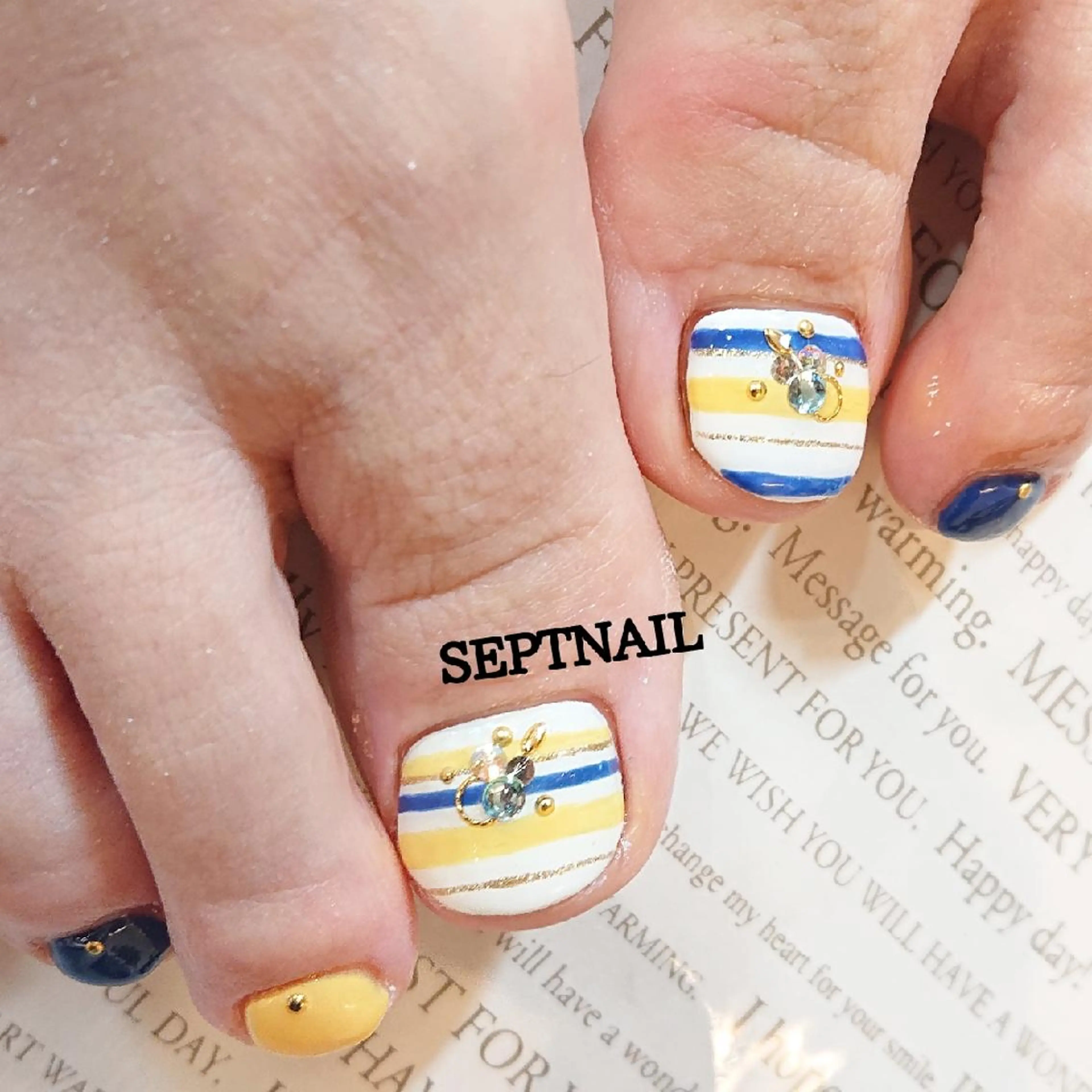 ネイル SEPTNAIL 中澤のネイルデザイン