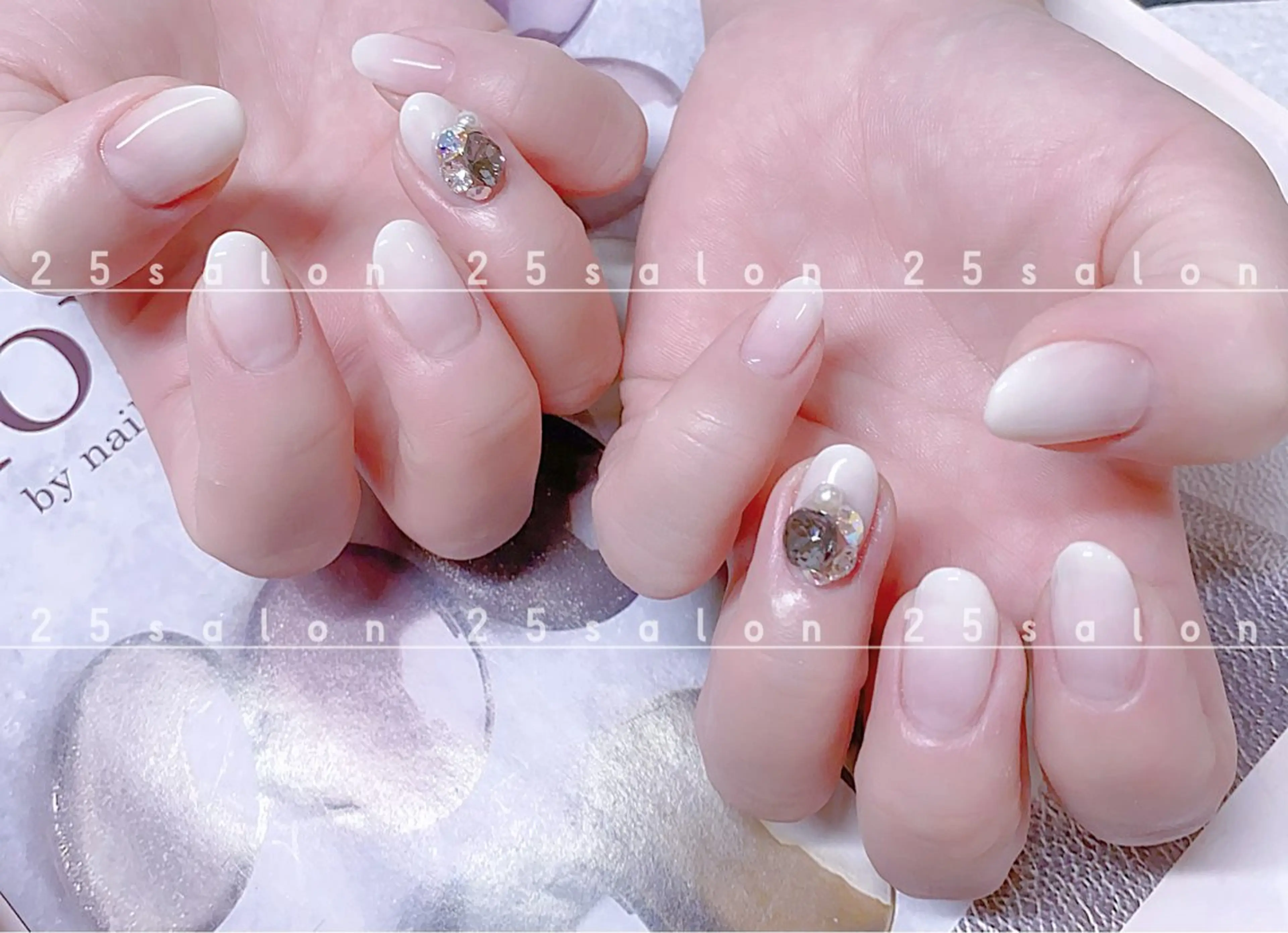 ネイル ストーンネイル 2 5のマツエク・マツパデザイン